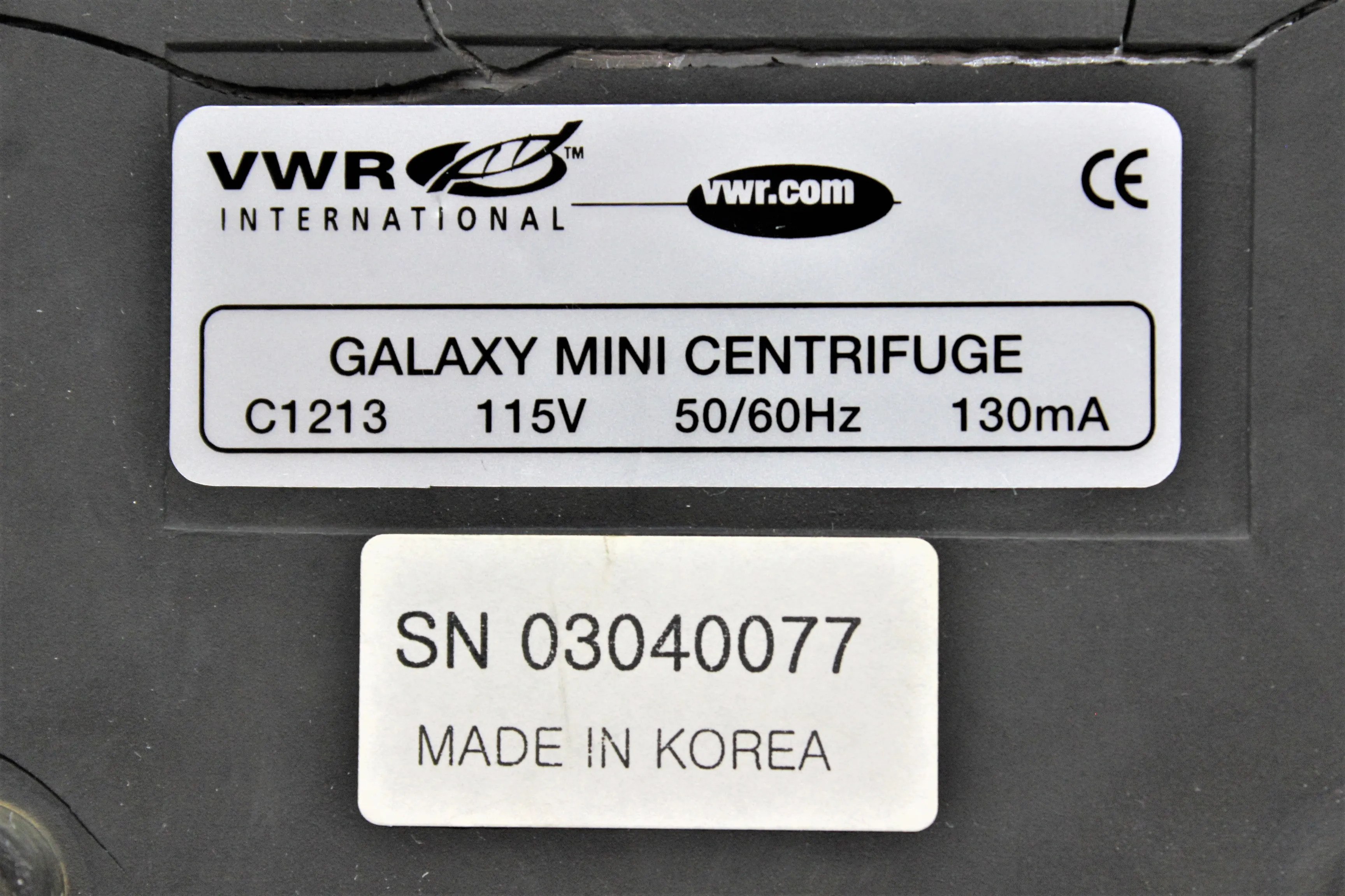 VWR Galaxy Mini Centrifuge C1213