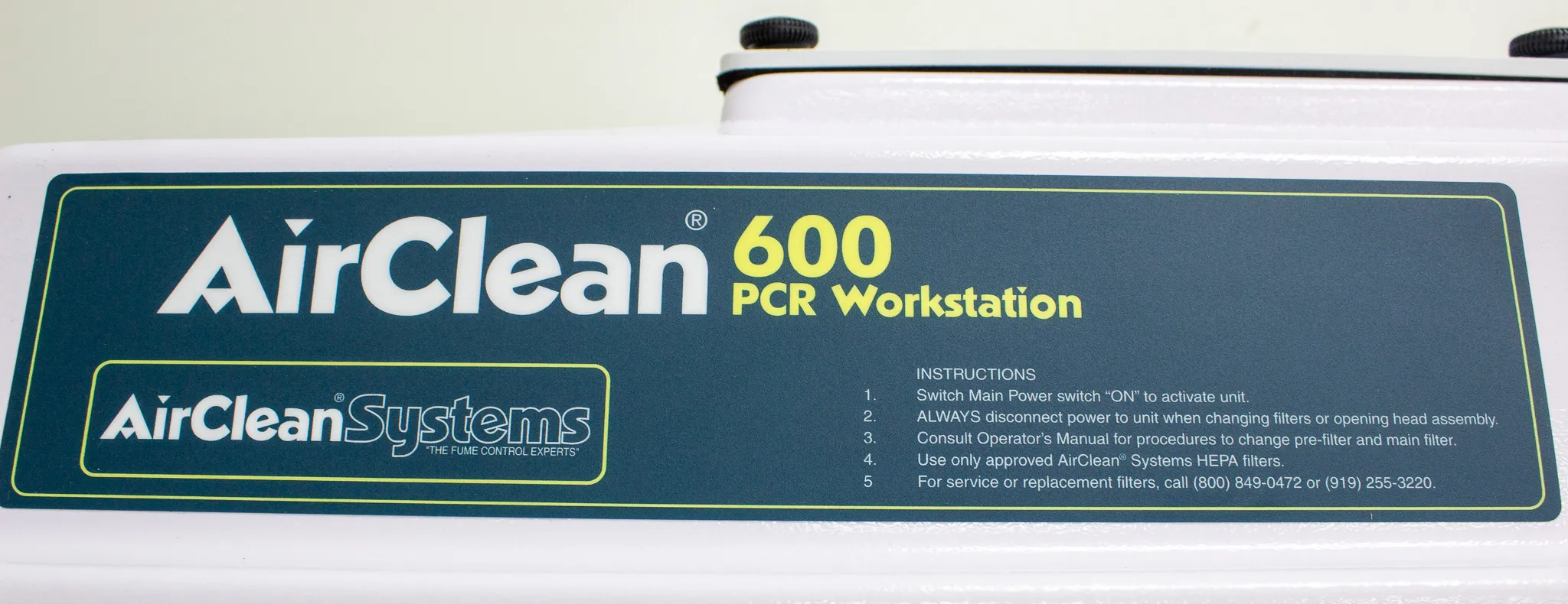 AirClean Systems PCR Enclosure