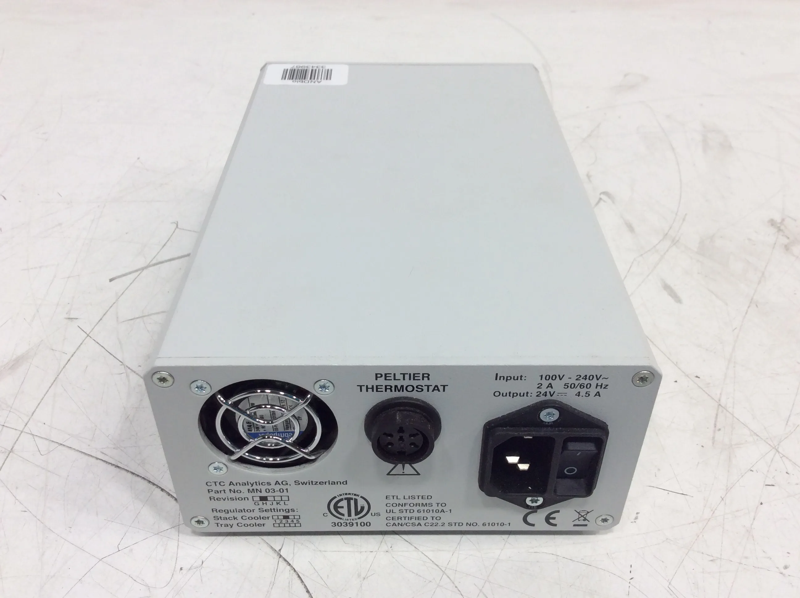 CTC-Analytics AG MN 03-01 Peltier Thermostat Power Supply