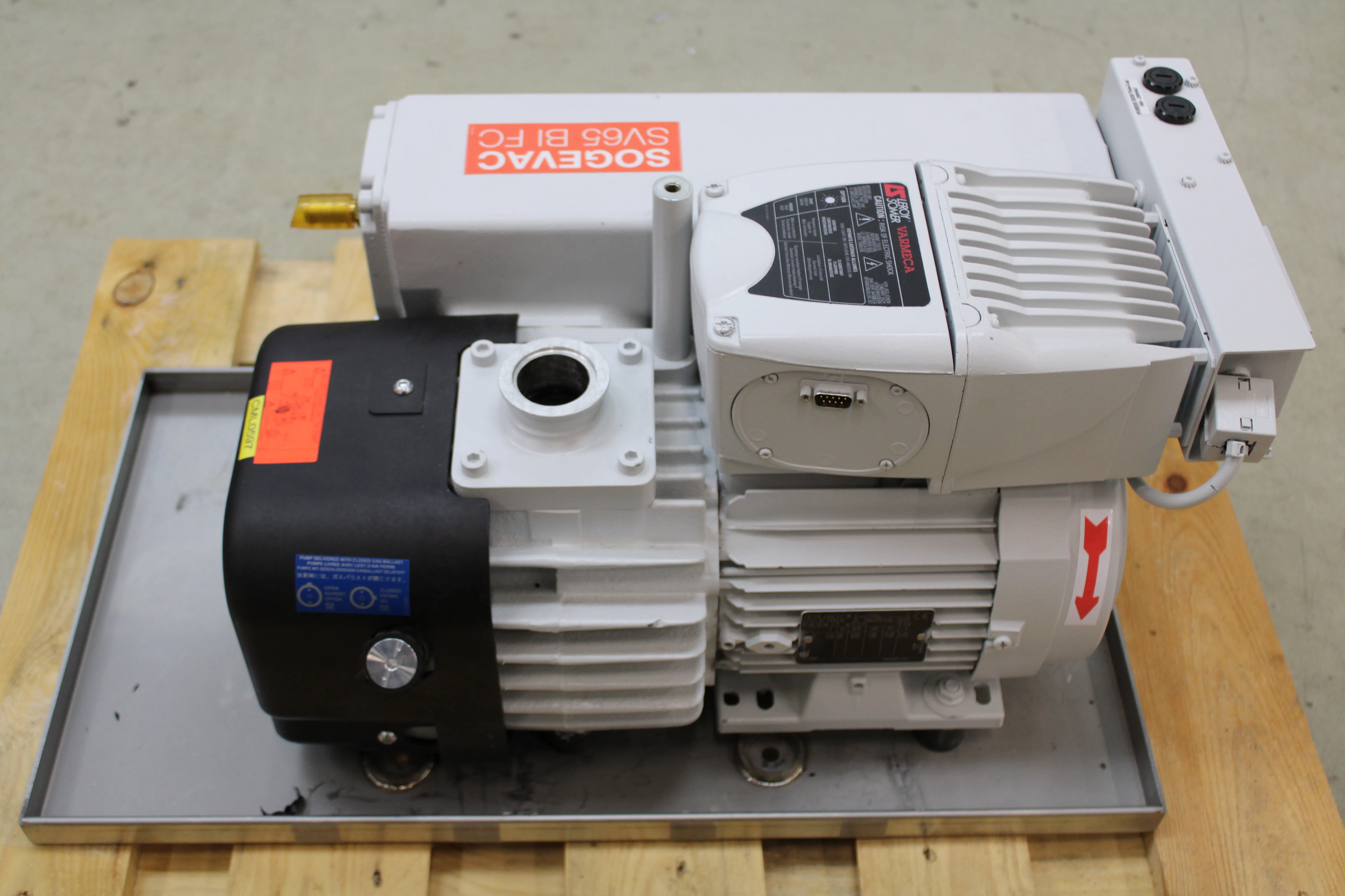 Sogevac SV 65 BIFC Rotary Vane Vacuum Pump