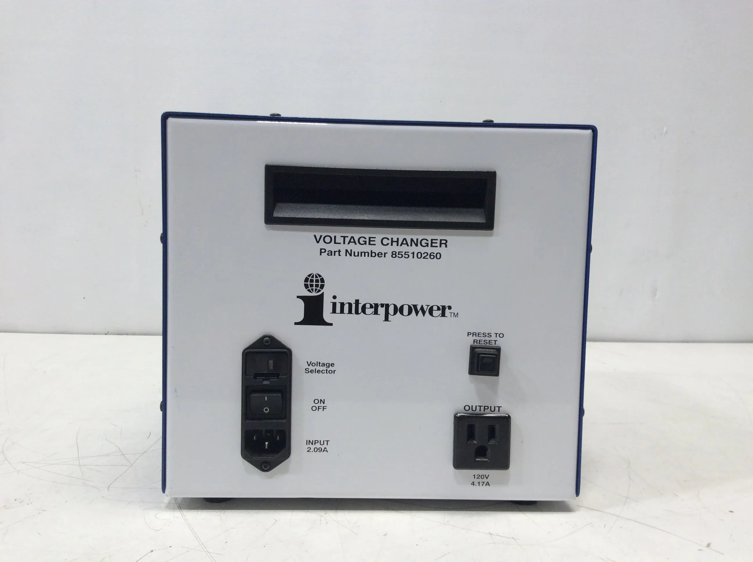 Interpower Voltage Changer 85510260