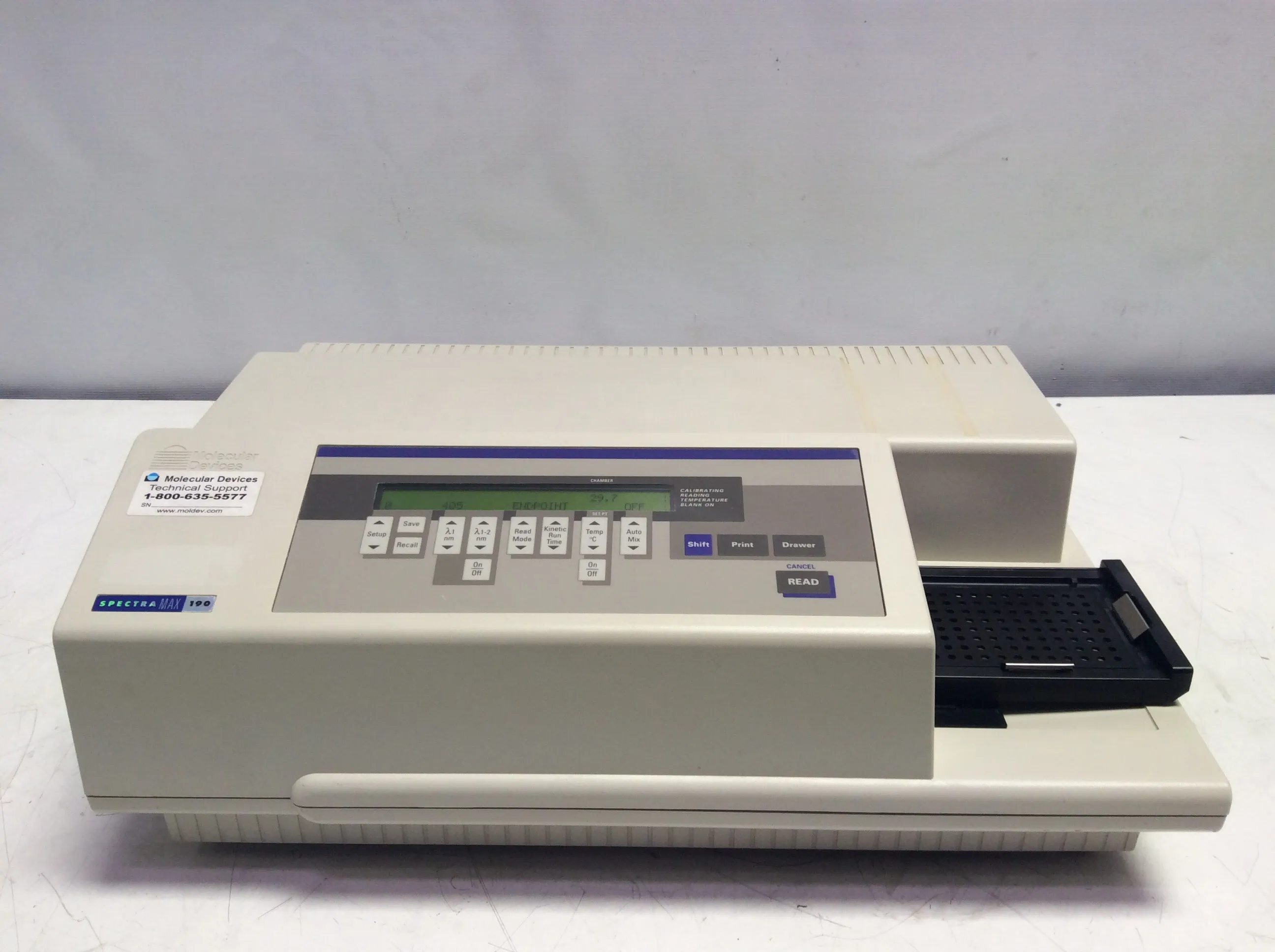 Molecular Devices Spectramax 190 Microplate Reader