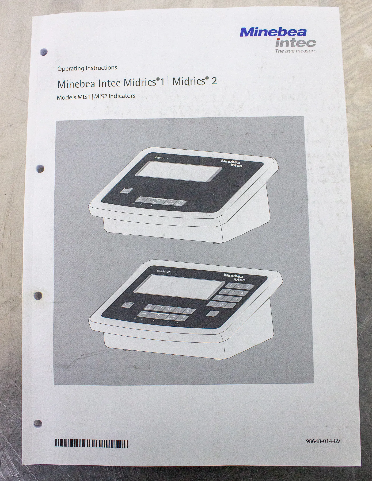 Minebea Intec Midrics 2 Series Complete Scale MIS2UR-V2