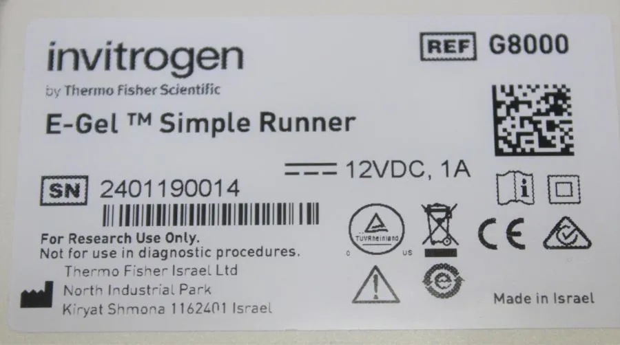 Invitrogen E-Gel Simple Runner