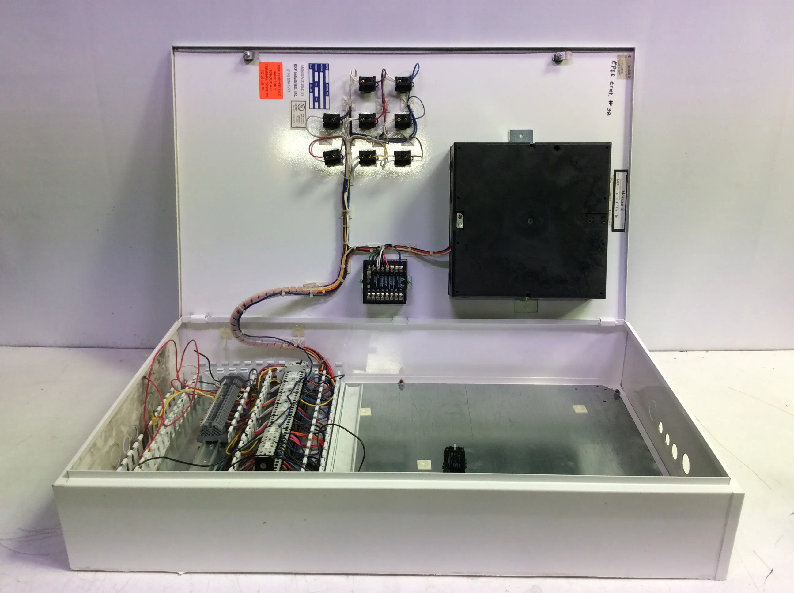 Moeller Industrial Control Panel Enclosure