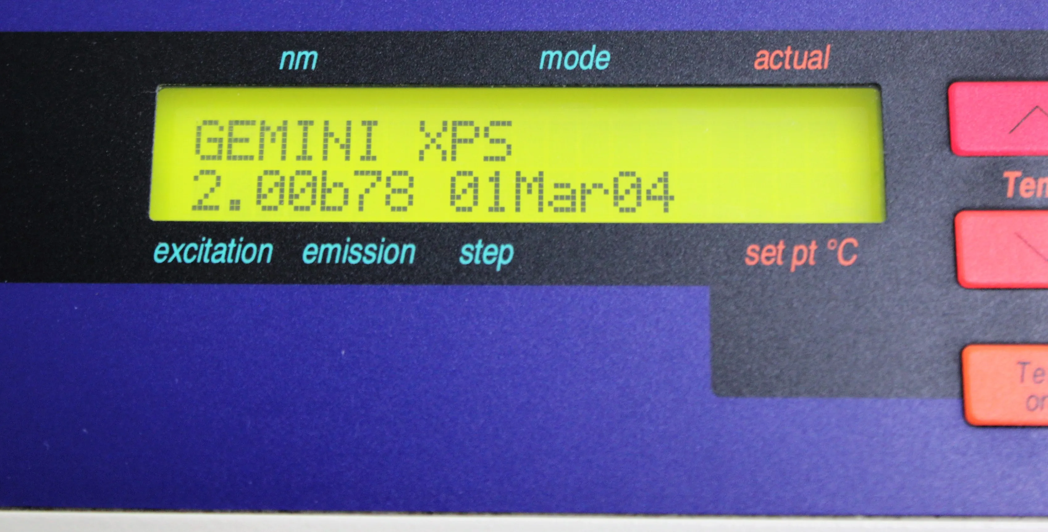 Molecular Devices Spectramax Gemini XPS Fluorometer