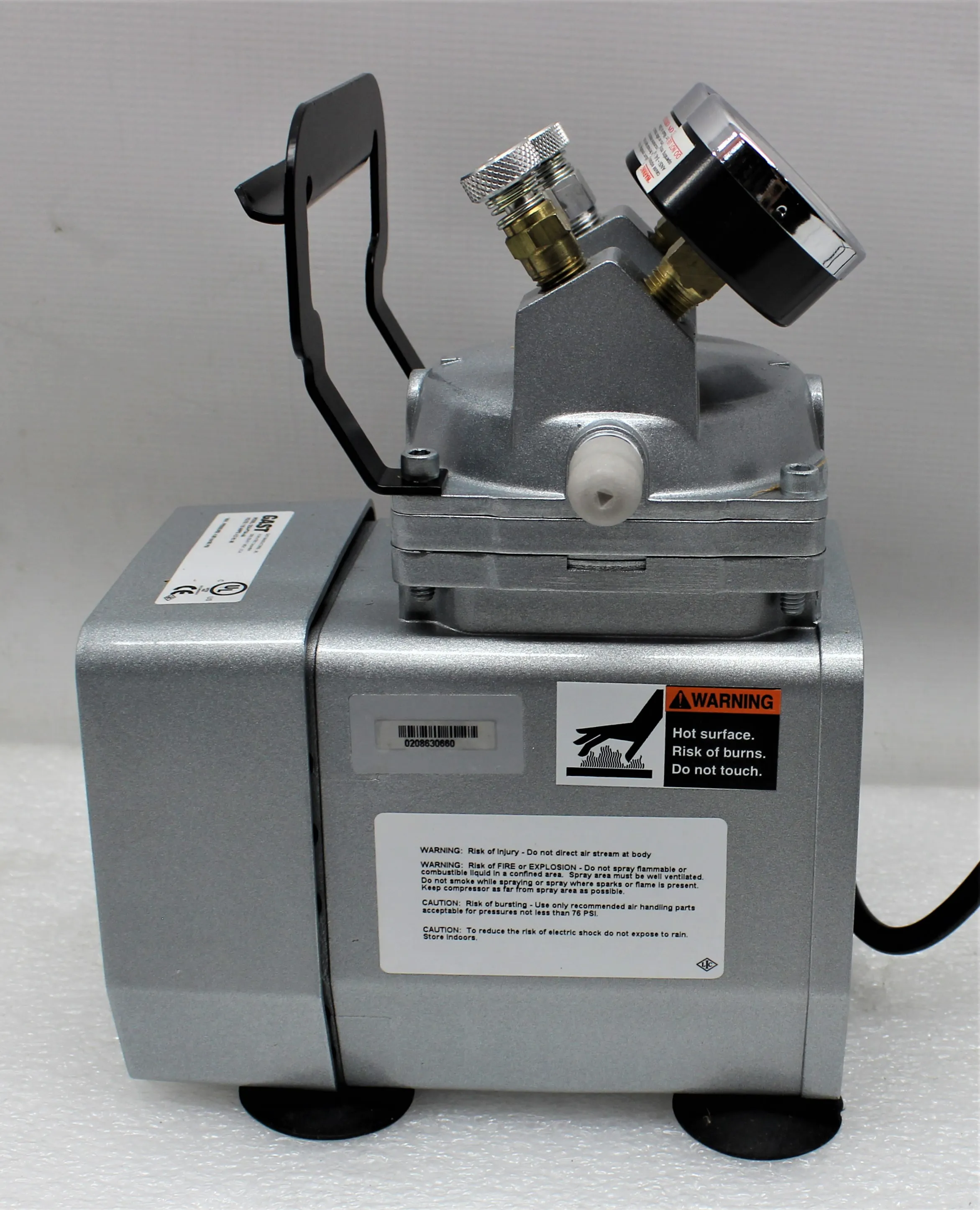 Gast Vacuum Pump Model: P704-AA 120V 50/60Hz