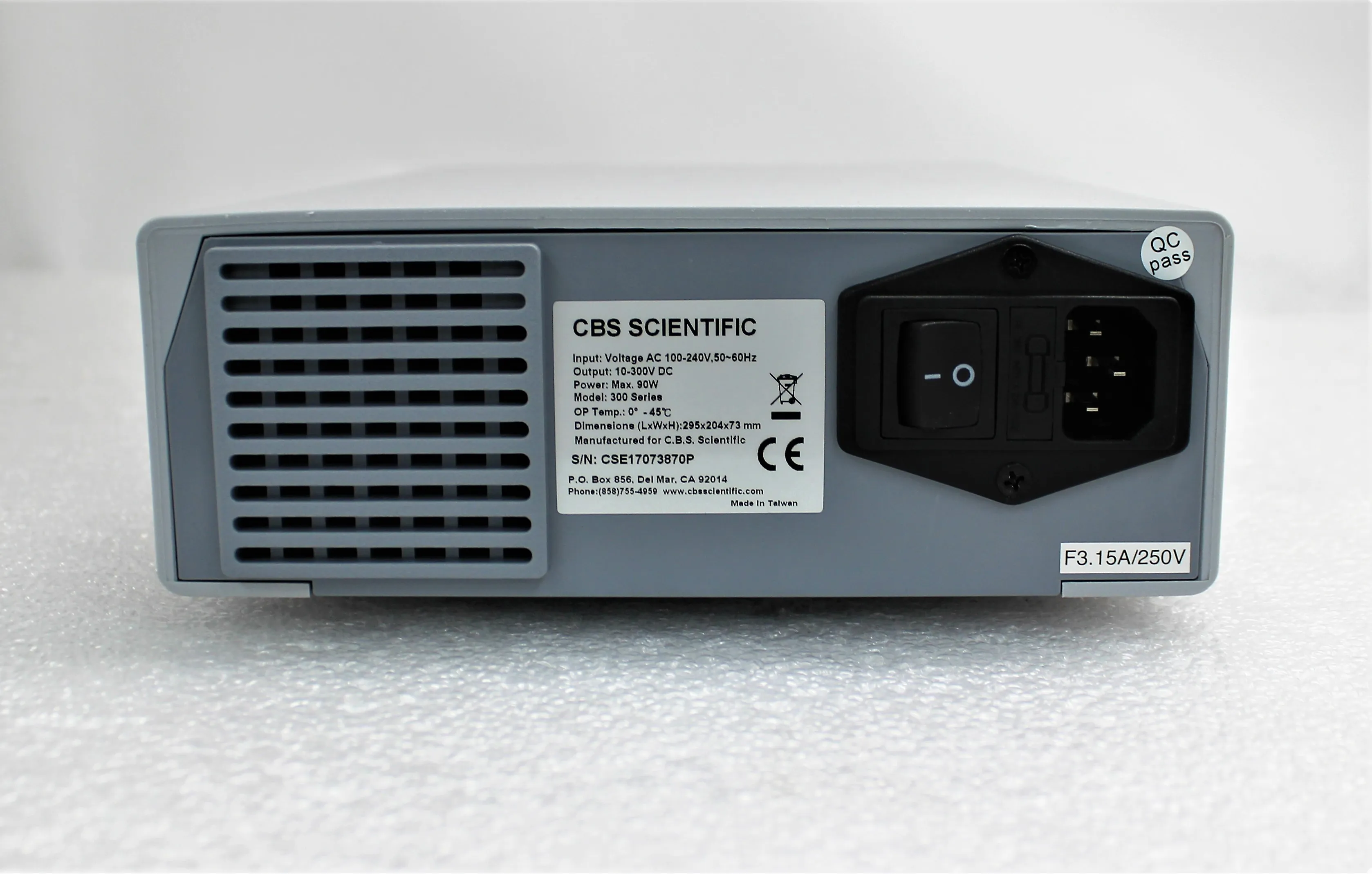 CBS Scientific EPS-300 X Electrophoresis Power Supply