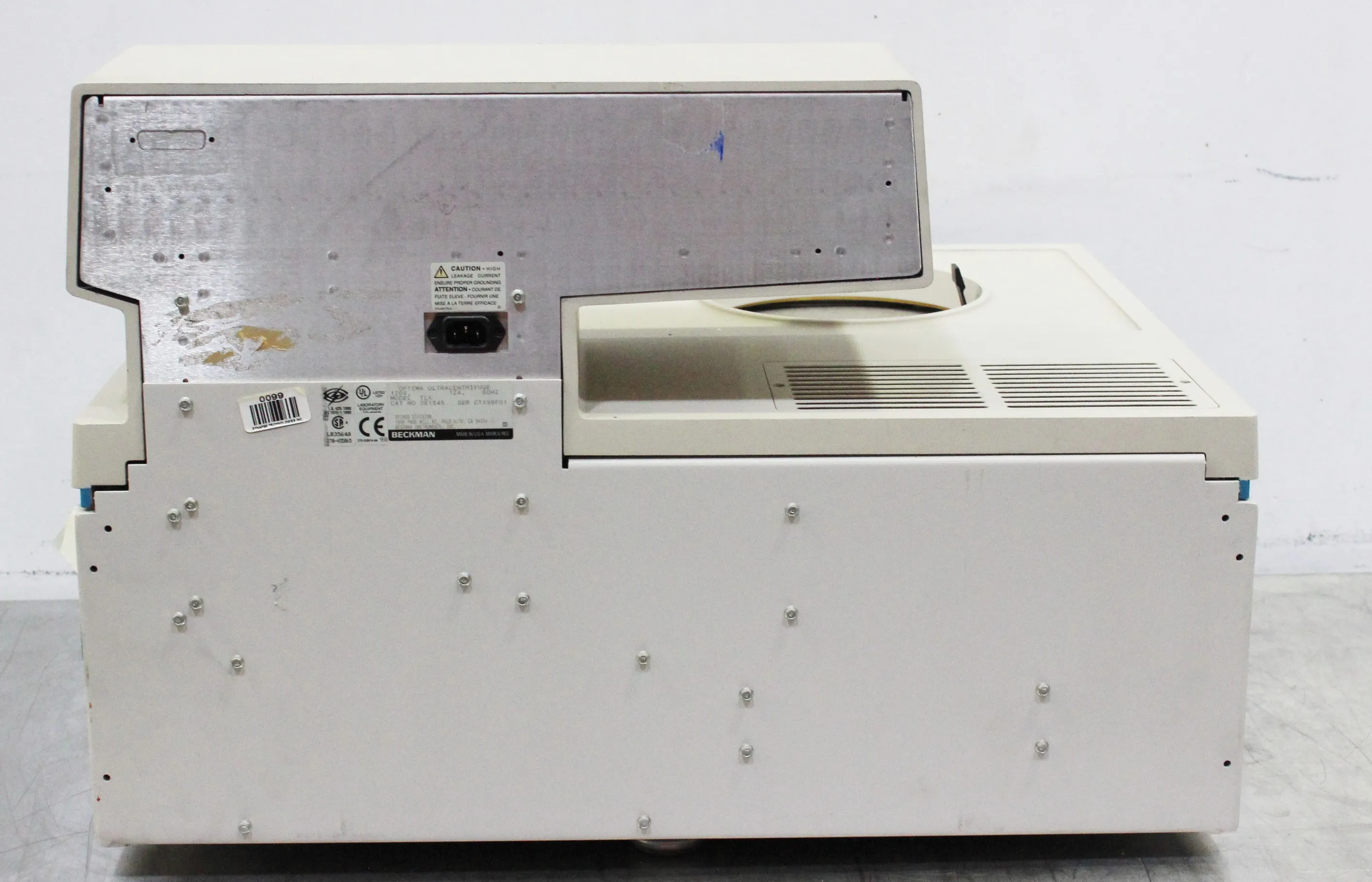 Beckman Optima TLX Benchtop Centrifuge