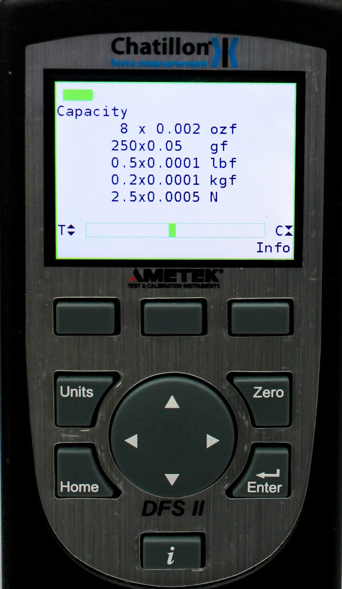 MARK-10 Chatillon DFS2-250G Force Measurement Test Stand ES10