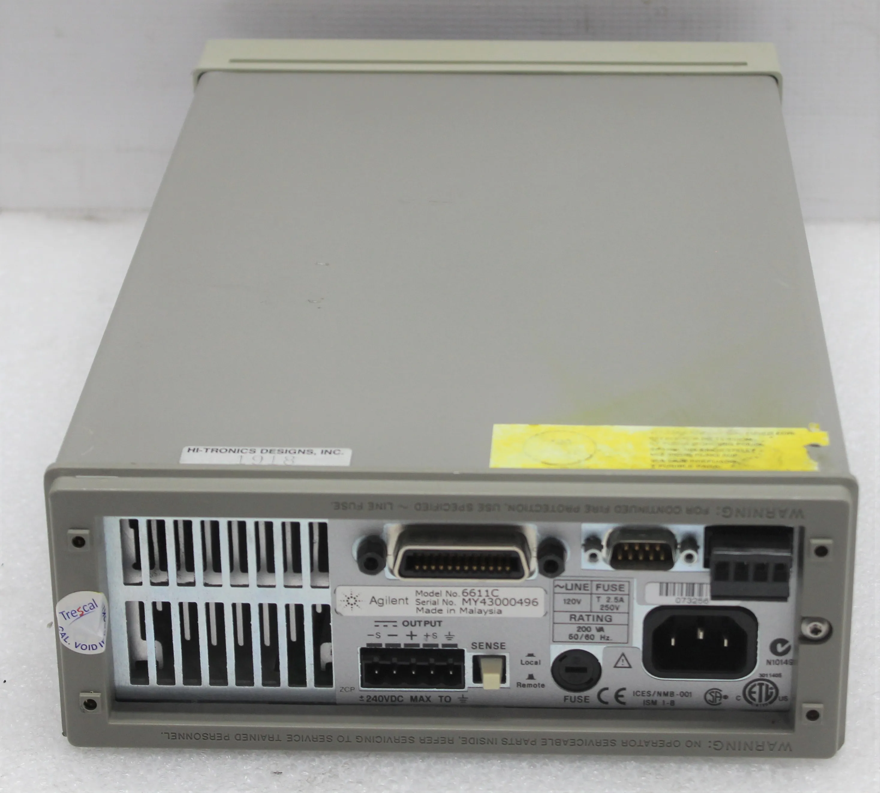 Agilent 6611C DC Power Supply - Used Lab Equipment