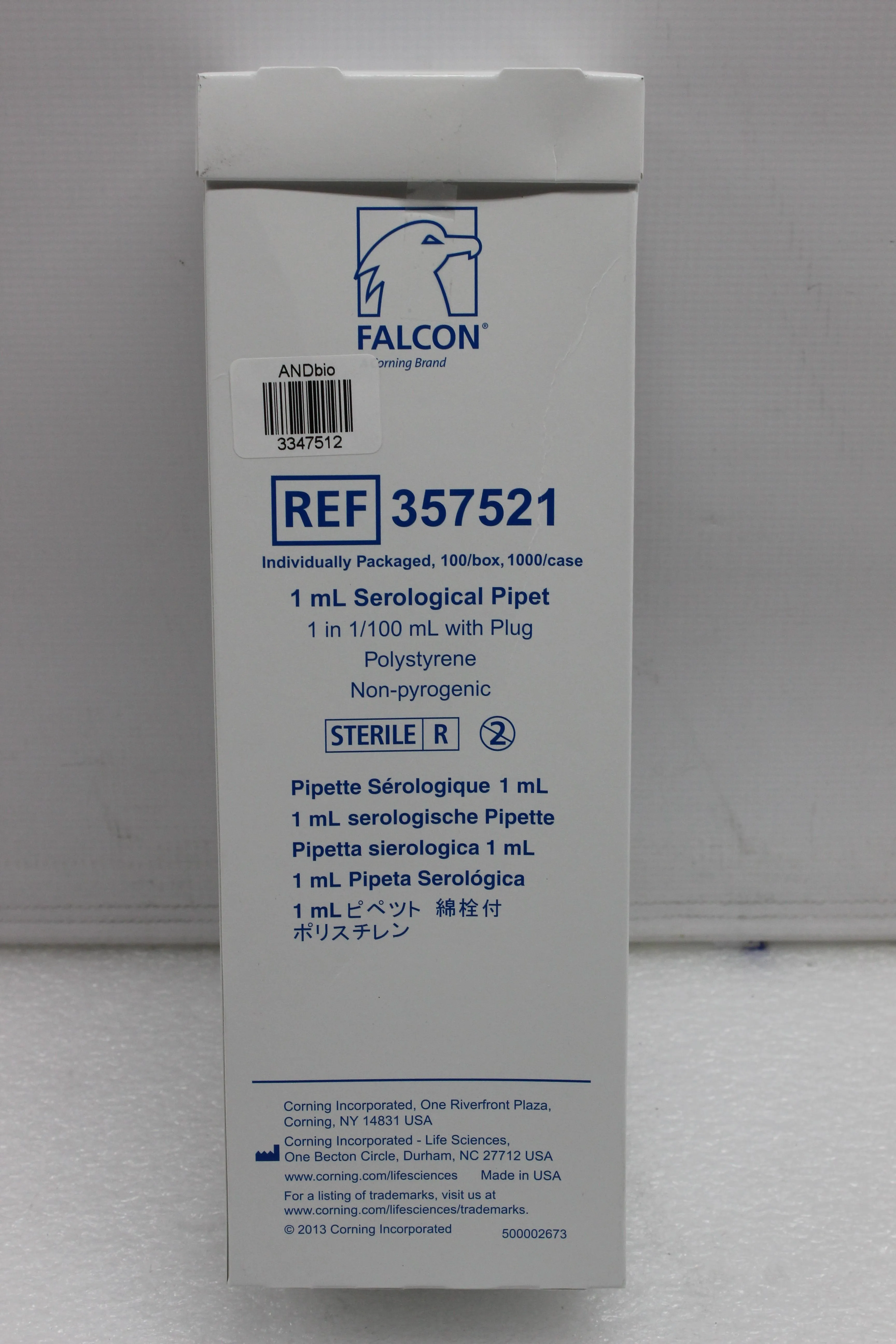 Falcon 357521 Tissue Culture Pipet