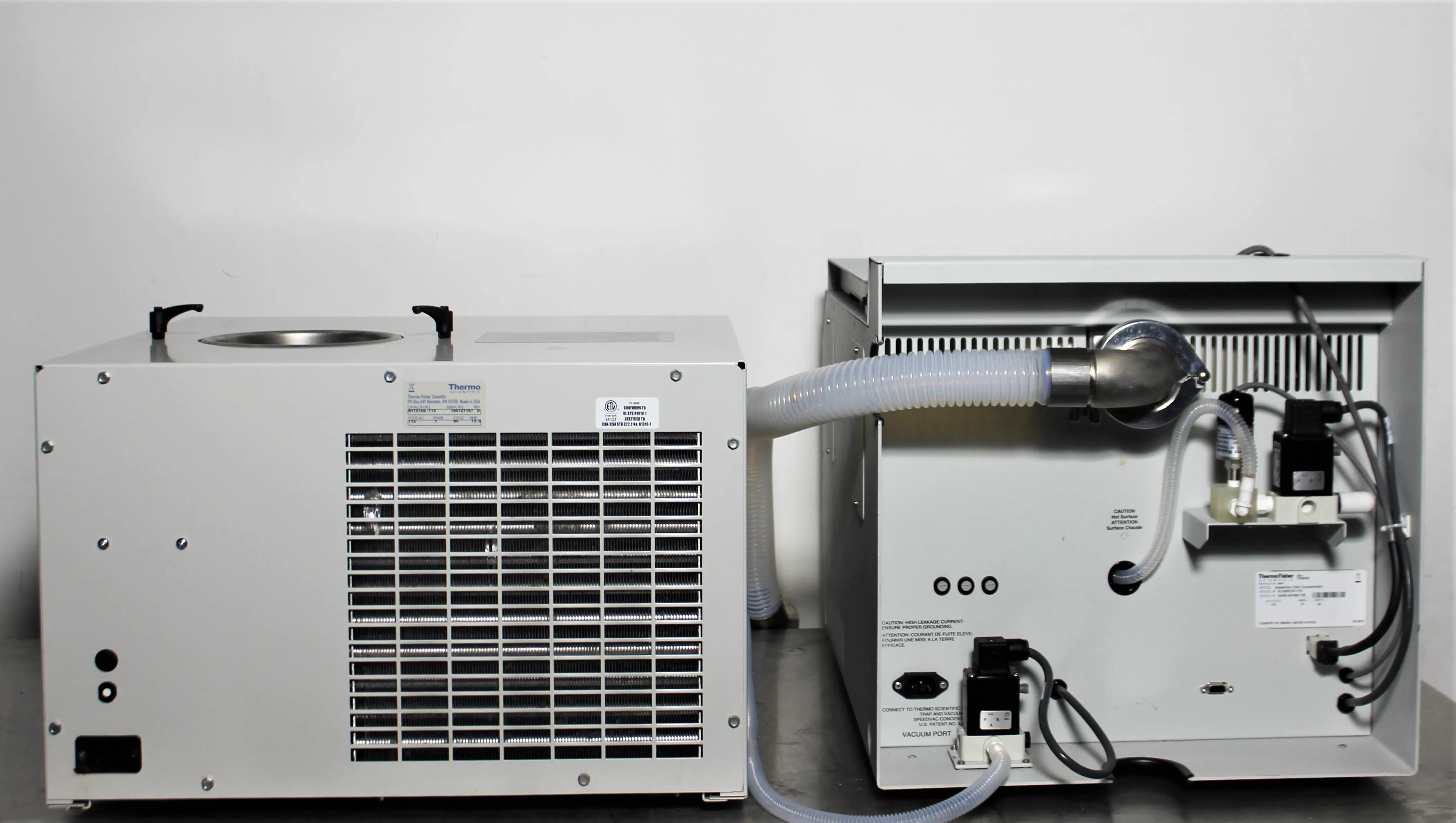 Thermo Scientific Savant SC250EXP-115 SpeedVac Concentrator & RVT5105 Refrigerated Vapor Traps