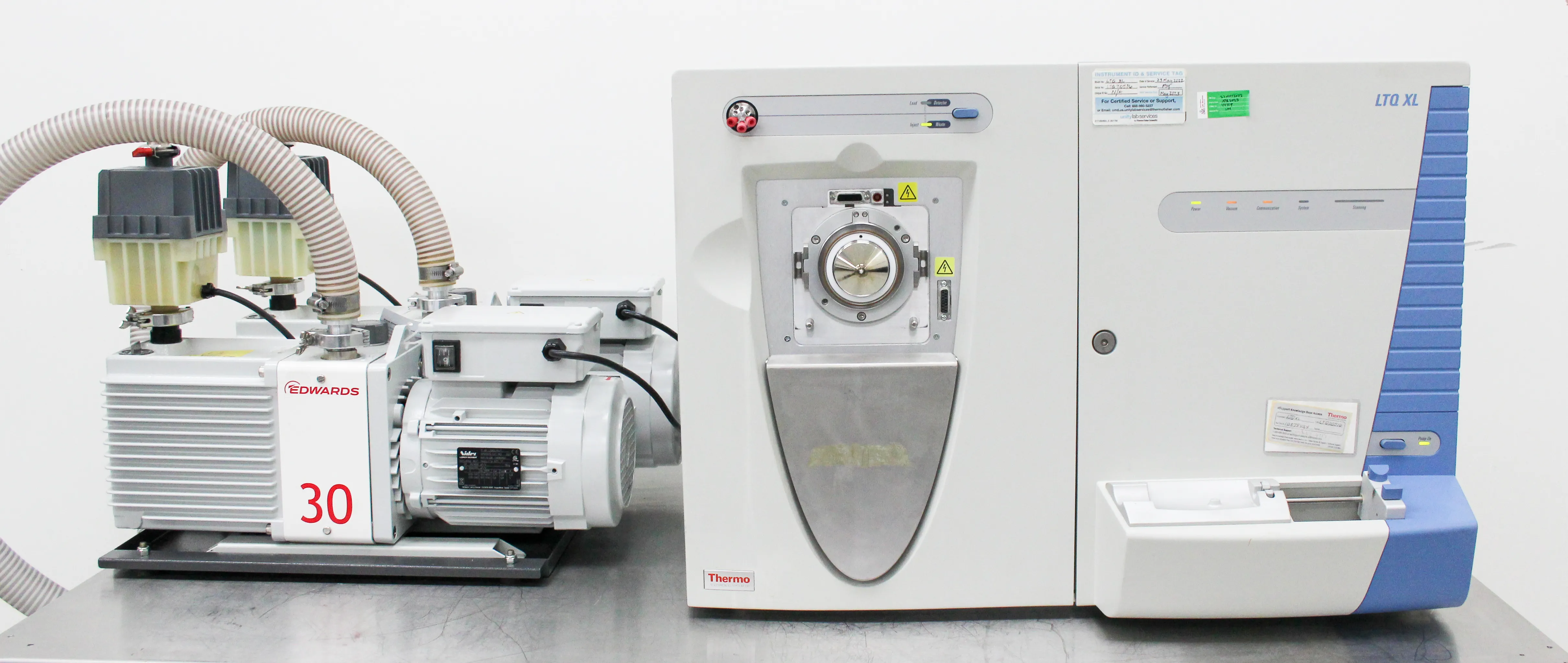 Thermo LTQ XL Linear Ion Trap Mass Spectrometer with Vacuum Pumps