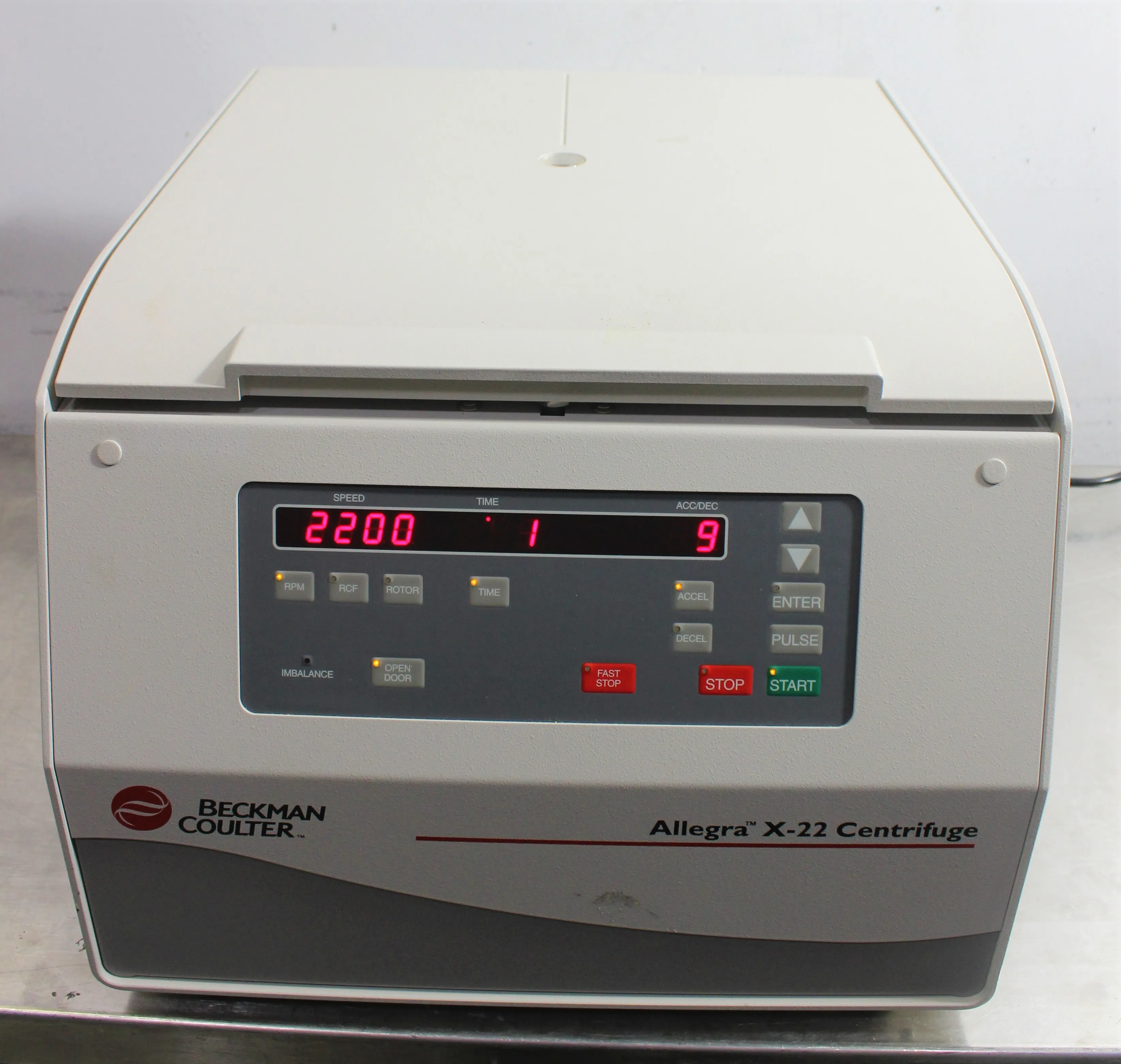 Beckman Coulter Allegra X-22 Benchtop Centrifuge