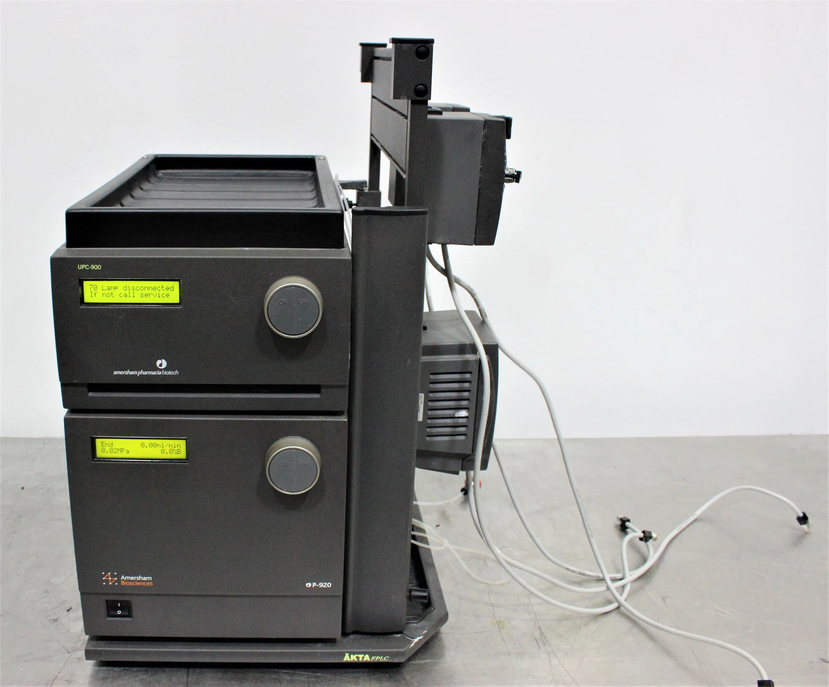 Amersham Biosciences AKTA FPLC System with UV-900 Detector and P-920 Pump