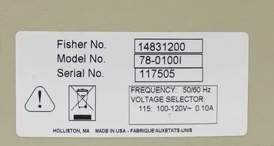 Fisher Scientific Laboratory Syringe Infusion Pump Model 78-0100I