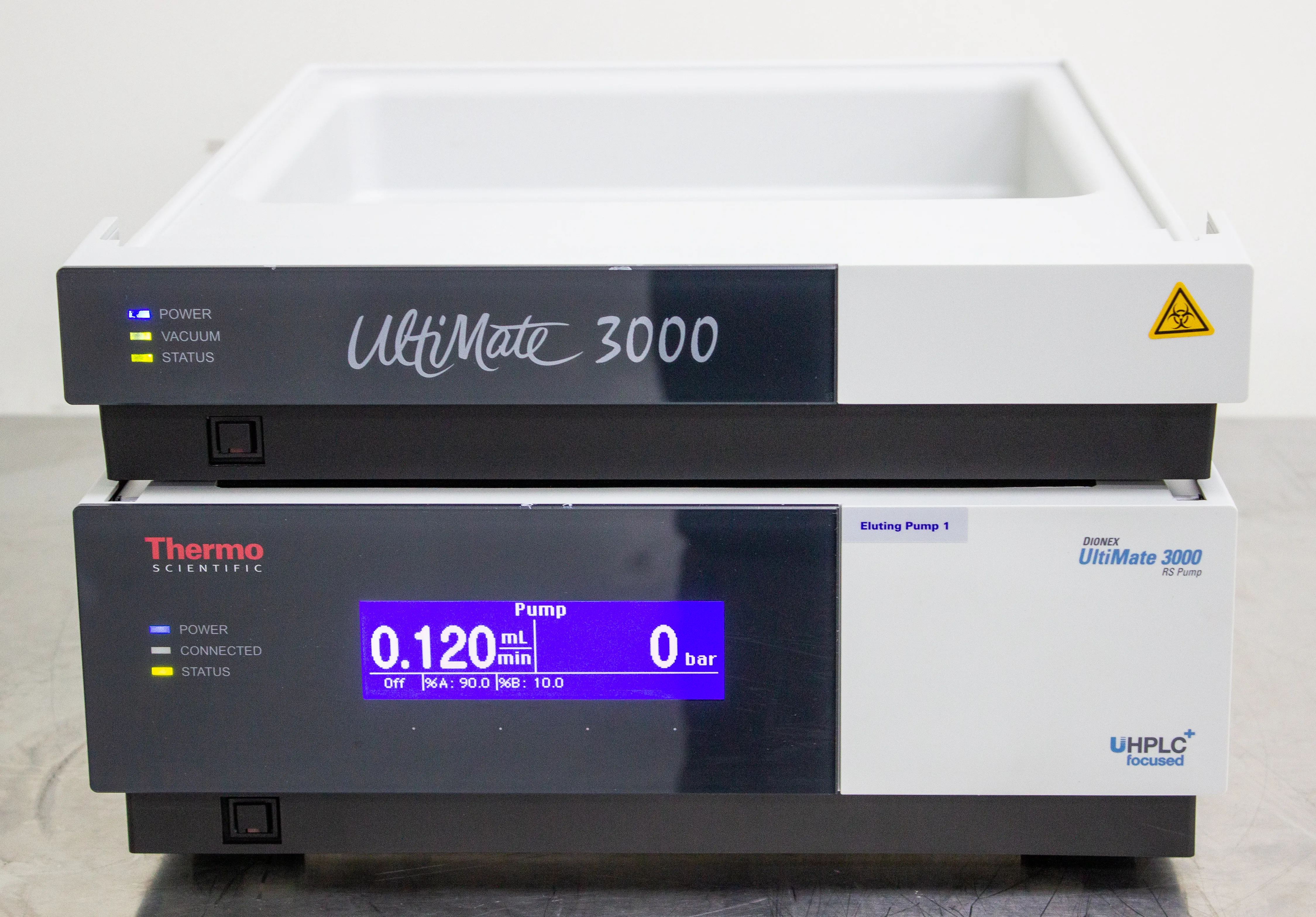 Thermo Dionex UltiMate 3000 RS Pump HPG-3200RS w/ Solvent Tray SRD-3200