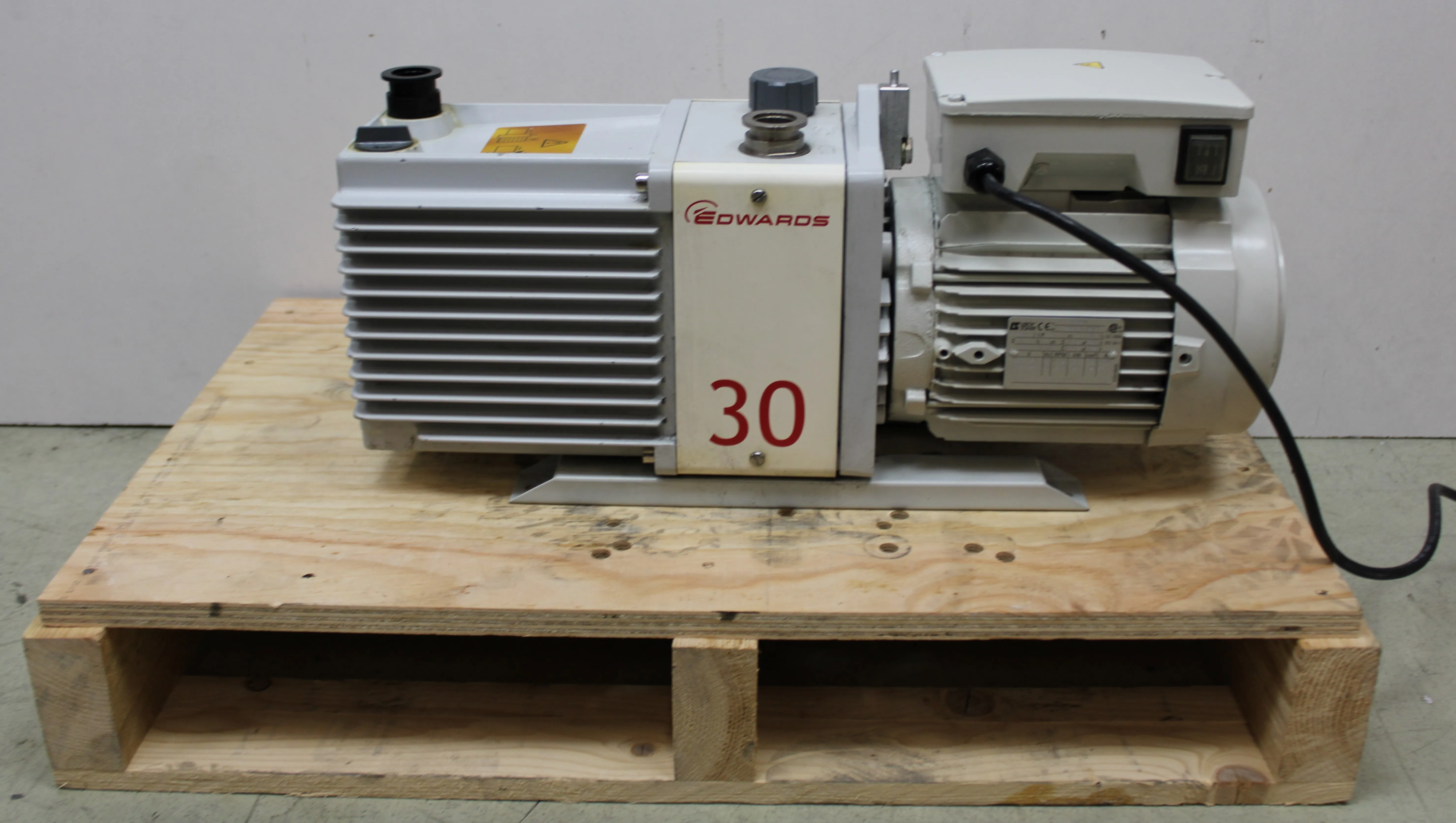 Edwards E2M30 Rotary Vane Vacuum Pump - Used