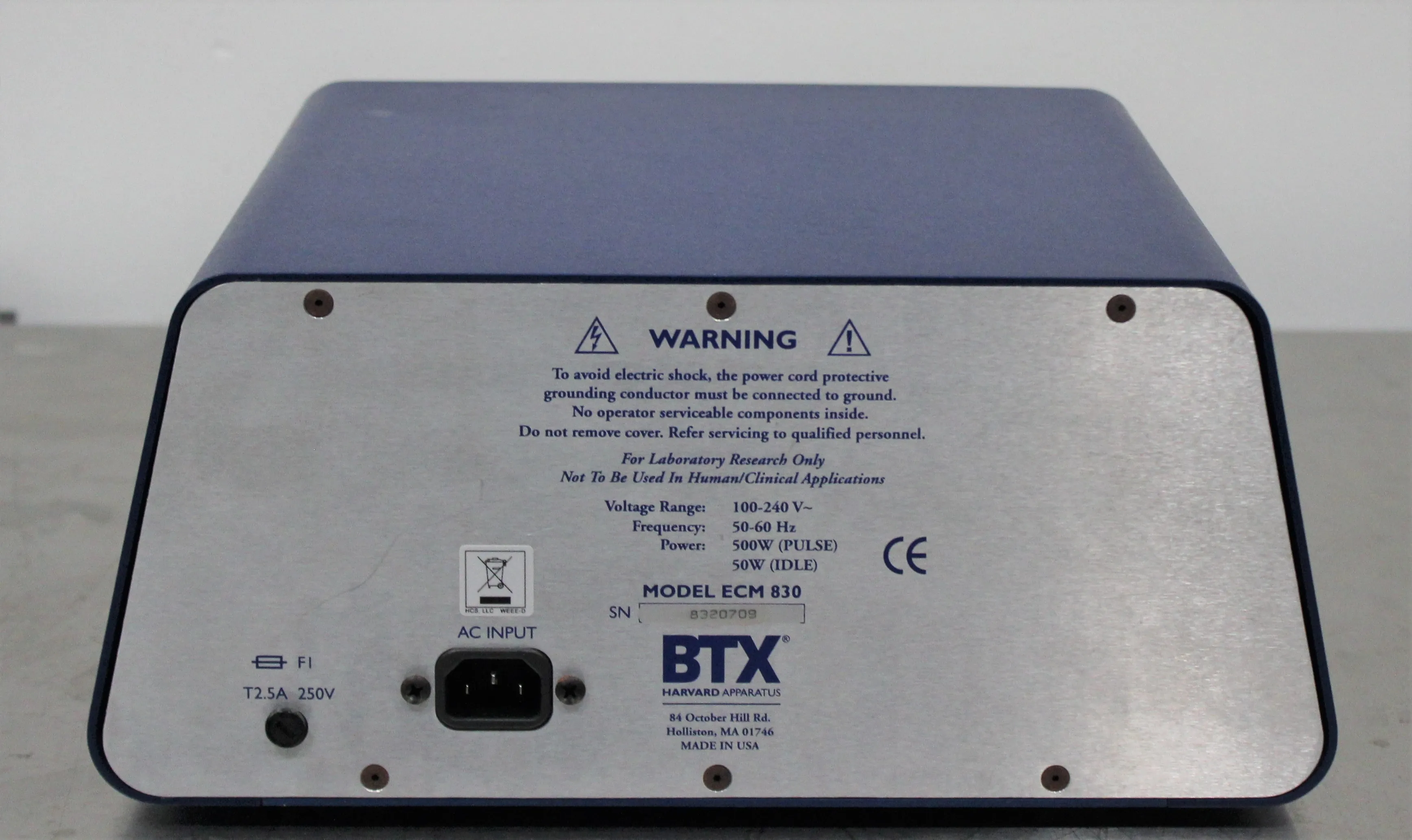 BTX ECM 830 Electroporation Controller