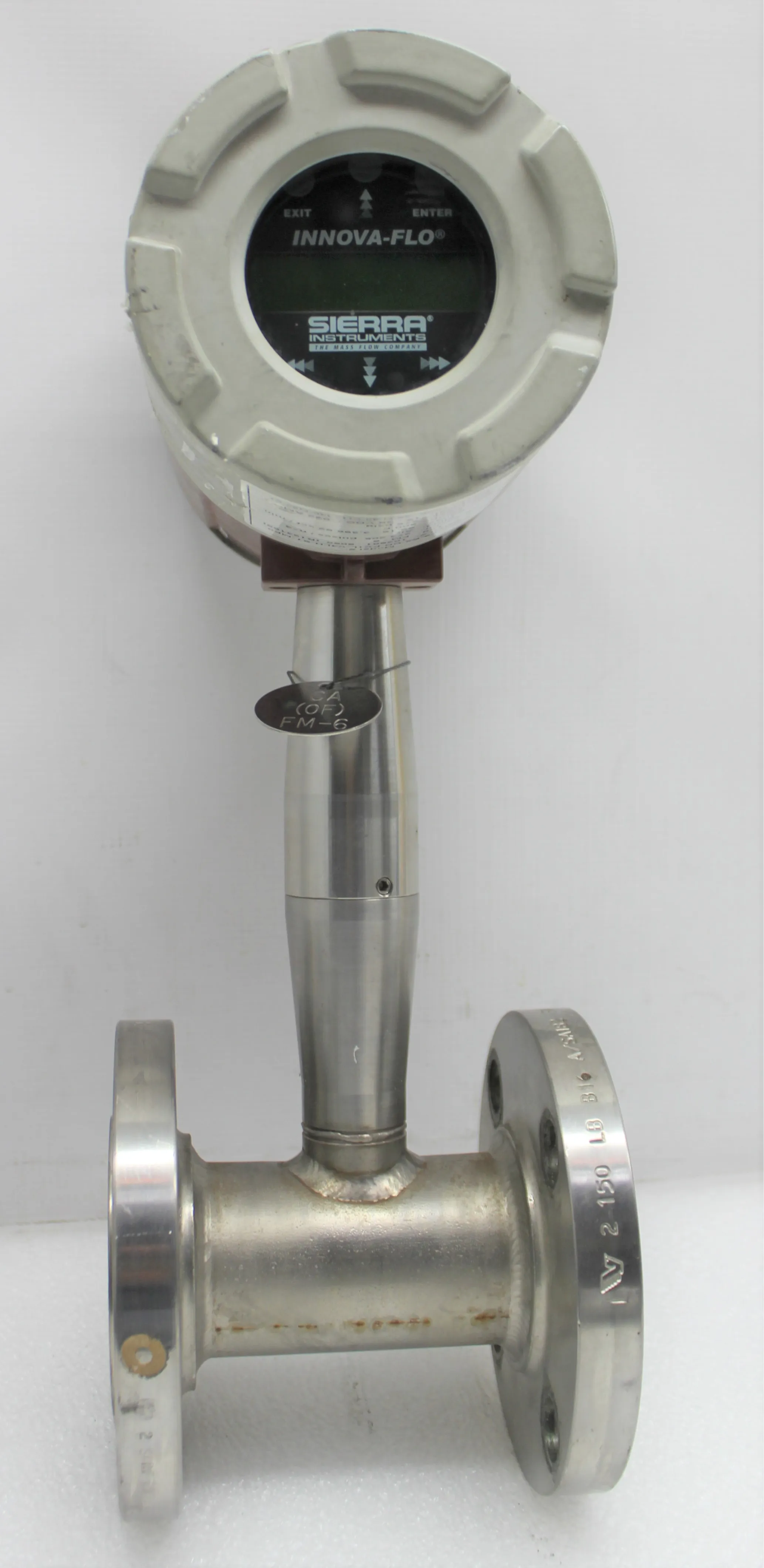 Sierra Instruments 240-V-F6-E2-DD-PV1L-V4LH-ST-MPO Multivariable Mass Vortex Flow Meter