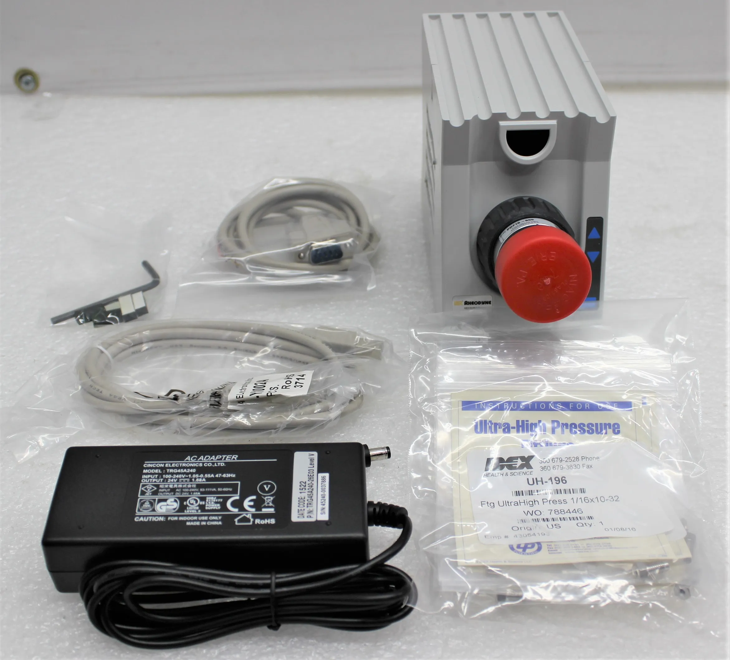 Rheodyne MXT715-004 Diverter Switching Valve for HPLC / FPLC / GC / CE