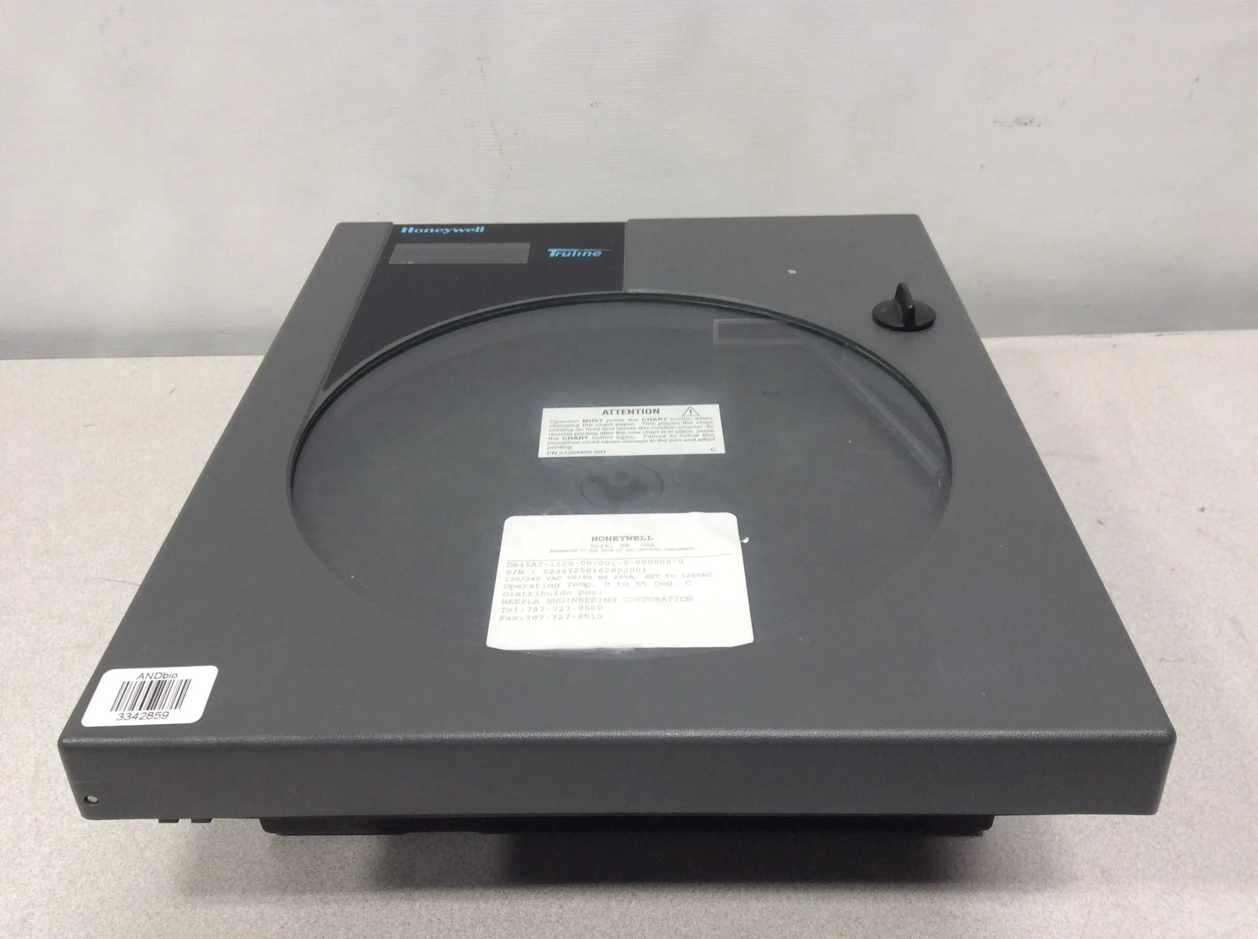 Honeywell DR4500 Circular Chart Recorder