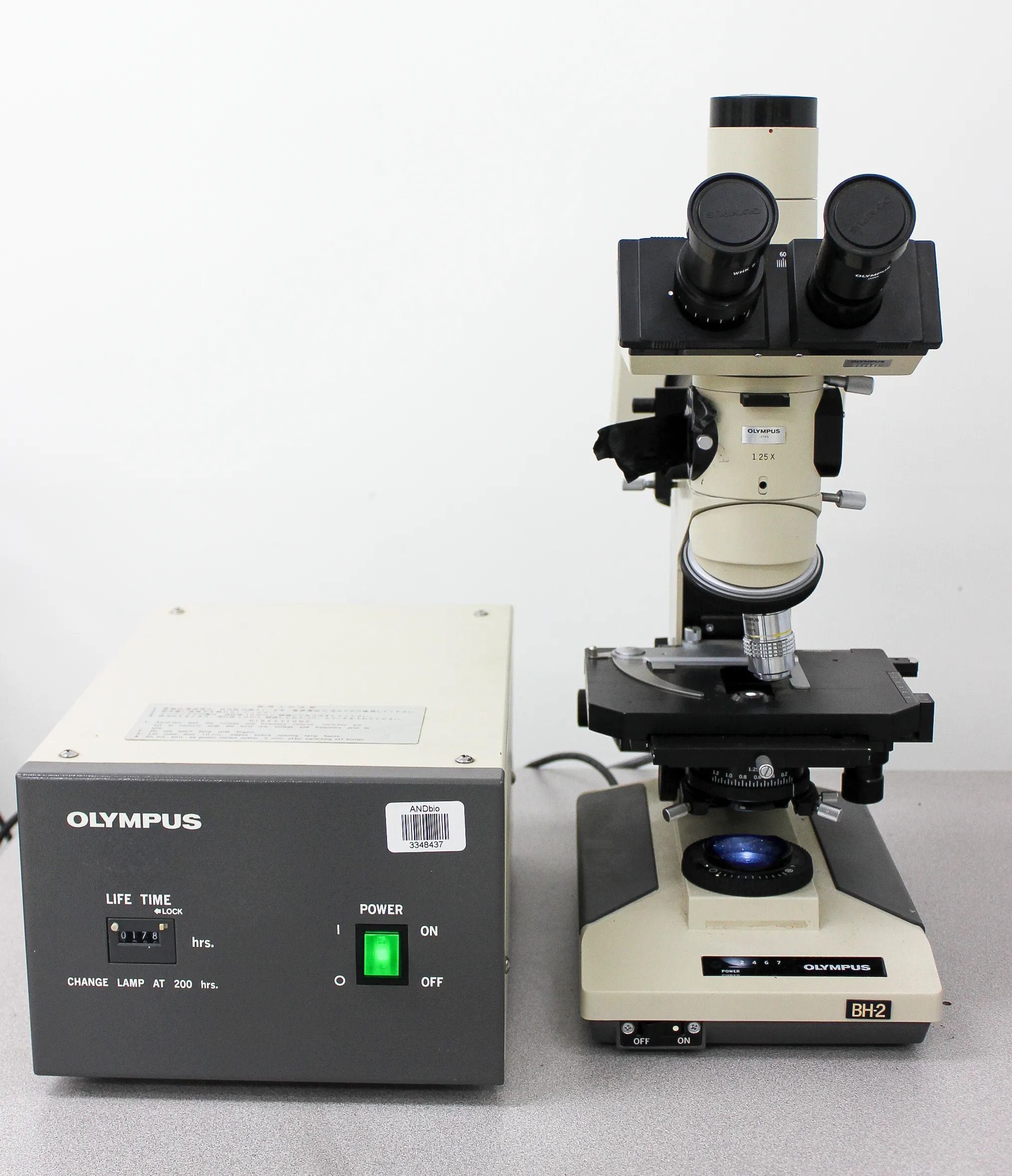 Olympus BH-2 Fluorescence Microscope for Biological Research