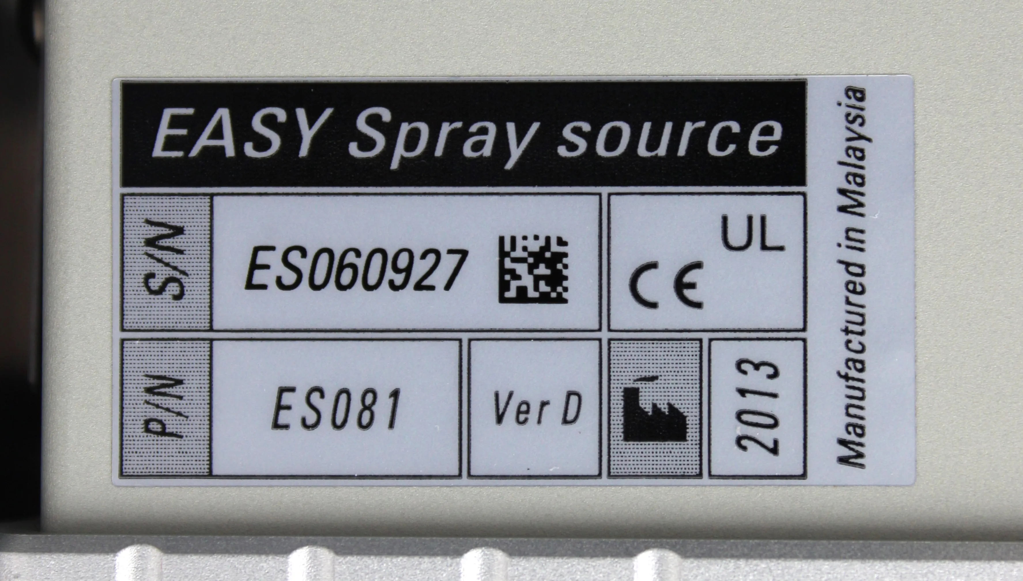 Thermo Scientific EASY-Spray Series Ion Source