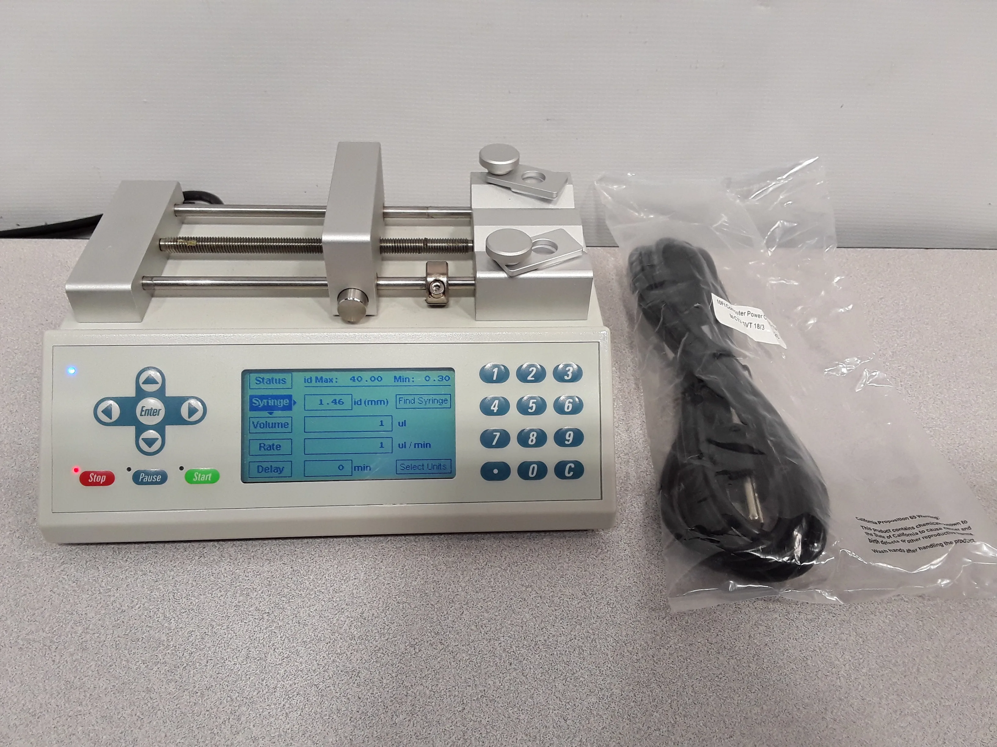 Chemyx Fusion 101 Precision Lab Infusion Syringe Pump