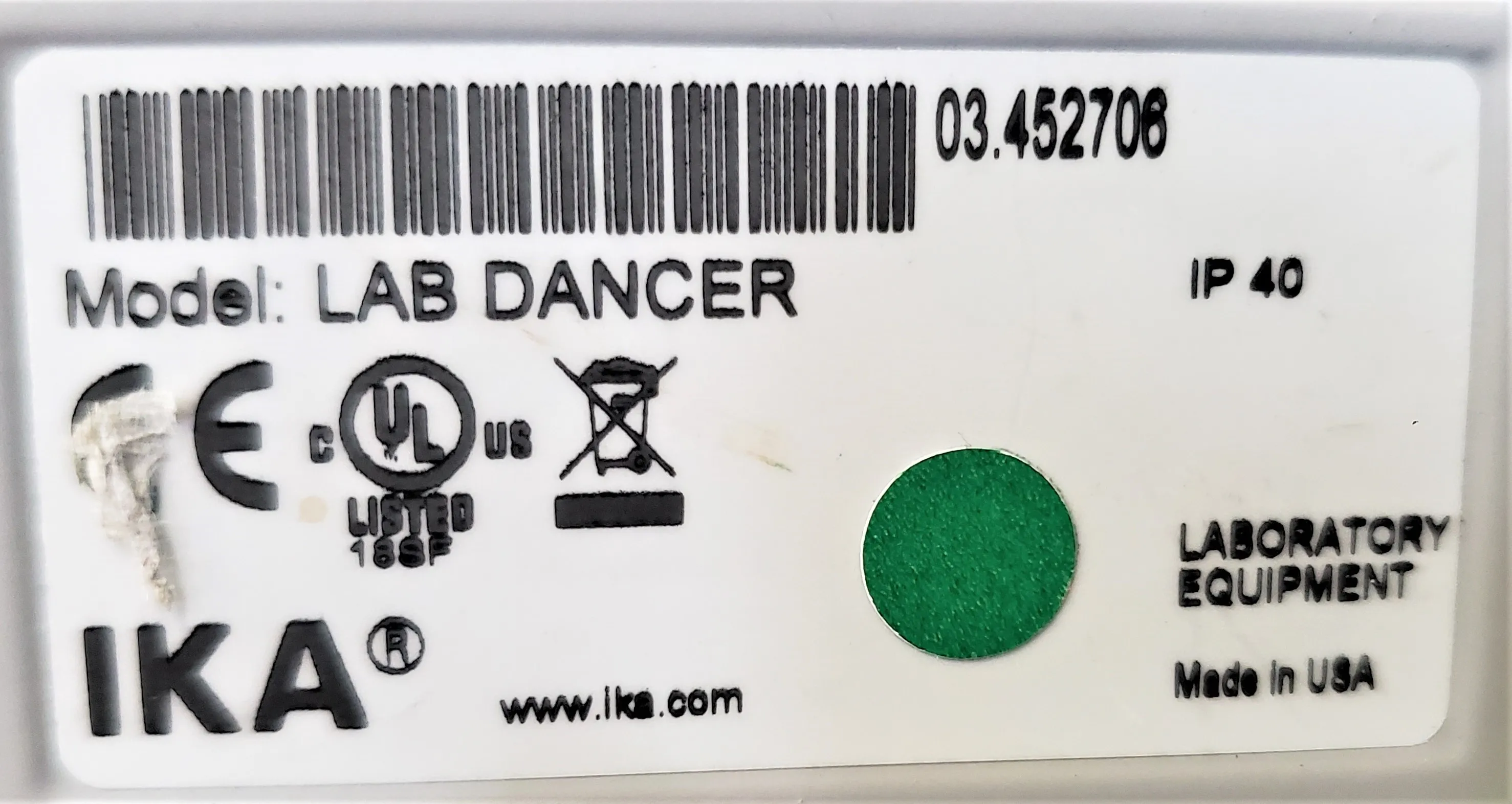 IKA Lab Dancer Test Tube Shaker