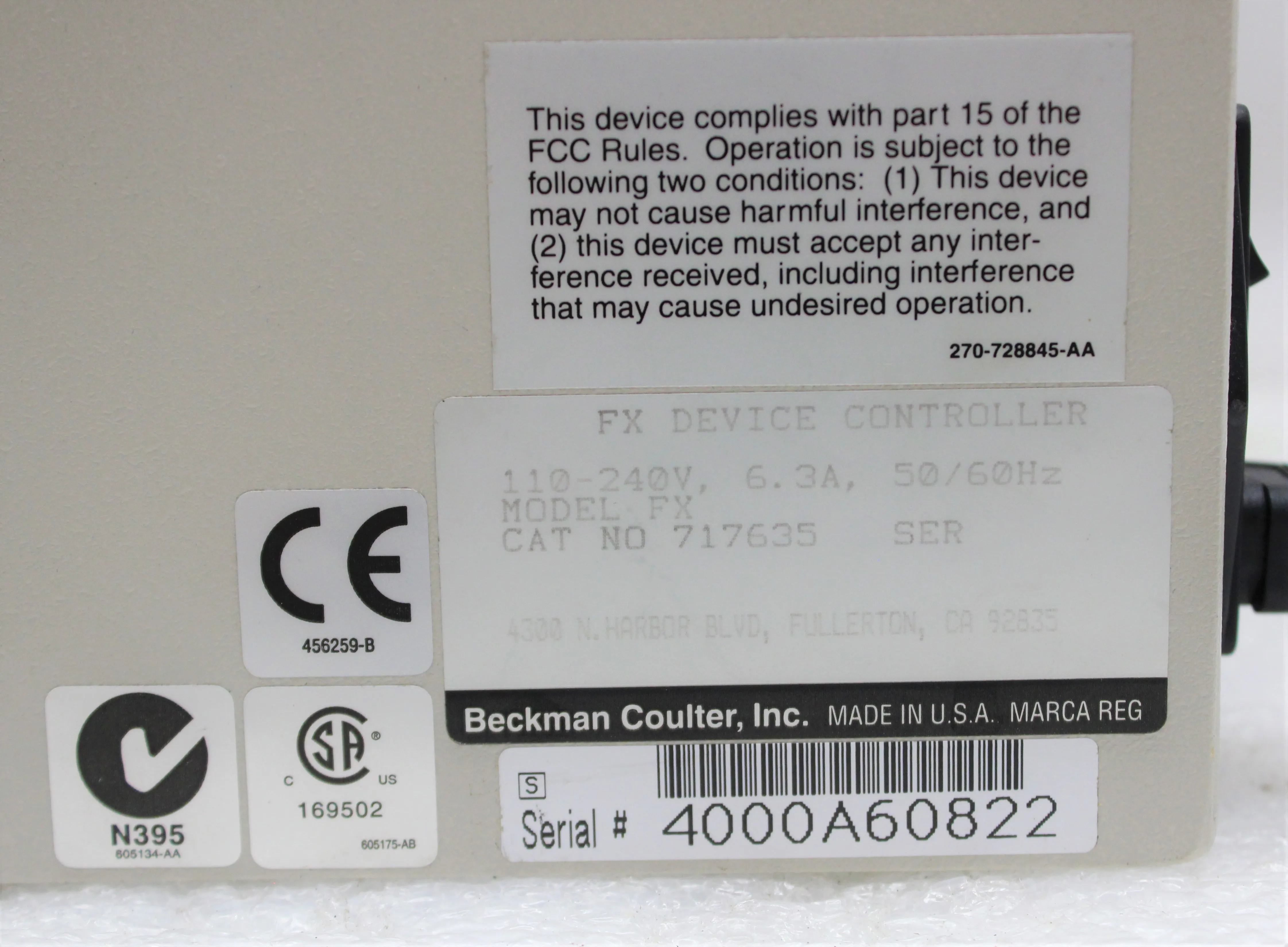 Beckman Coulter FX Liquid Handling System