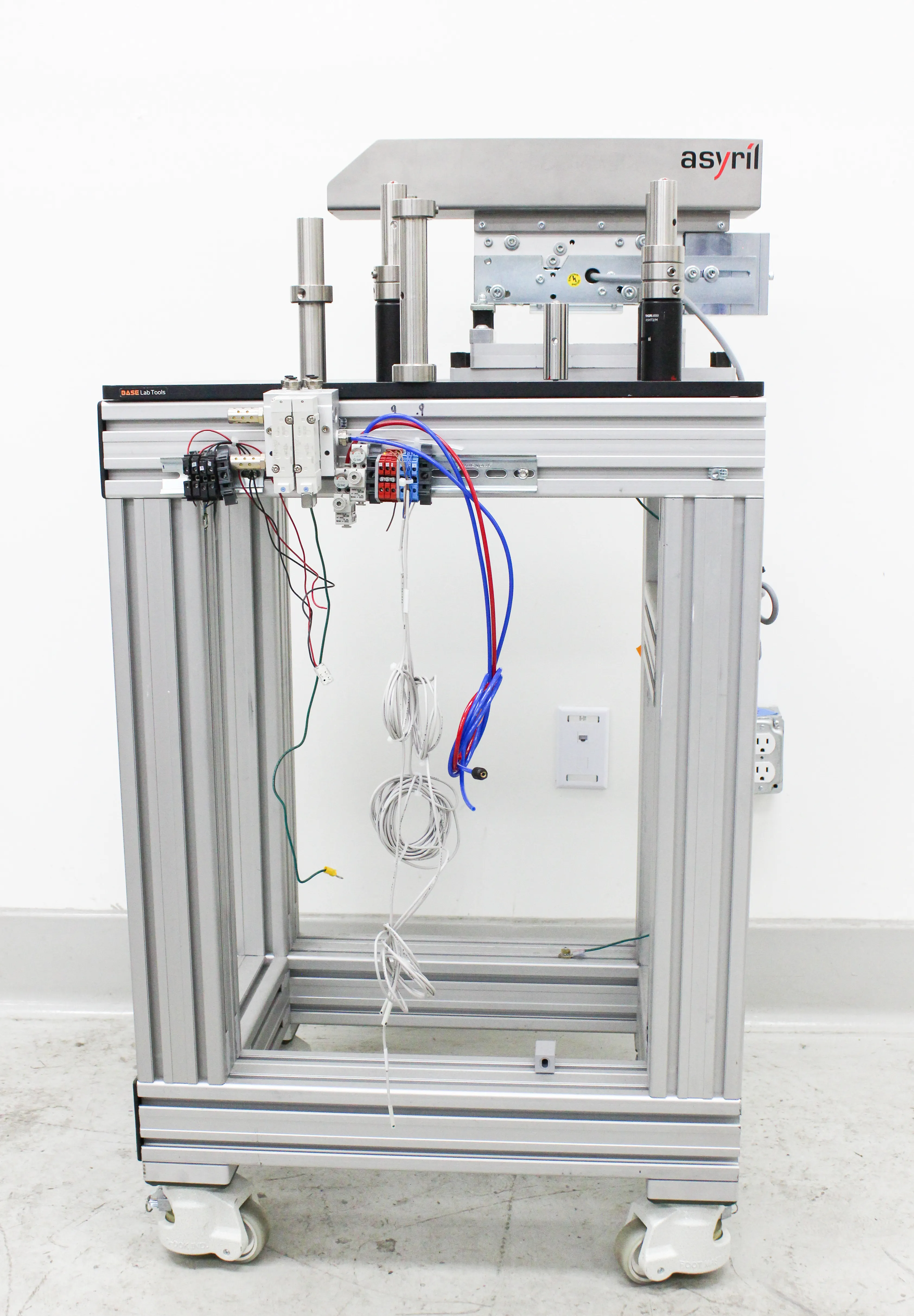 Base Lab Tools Custom Optical Breadboard Cart with Casters