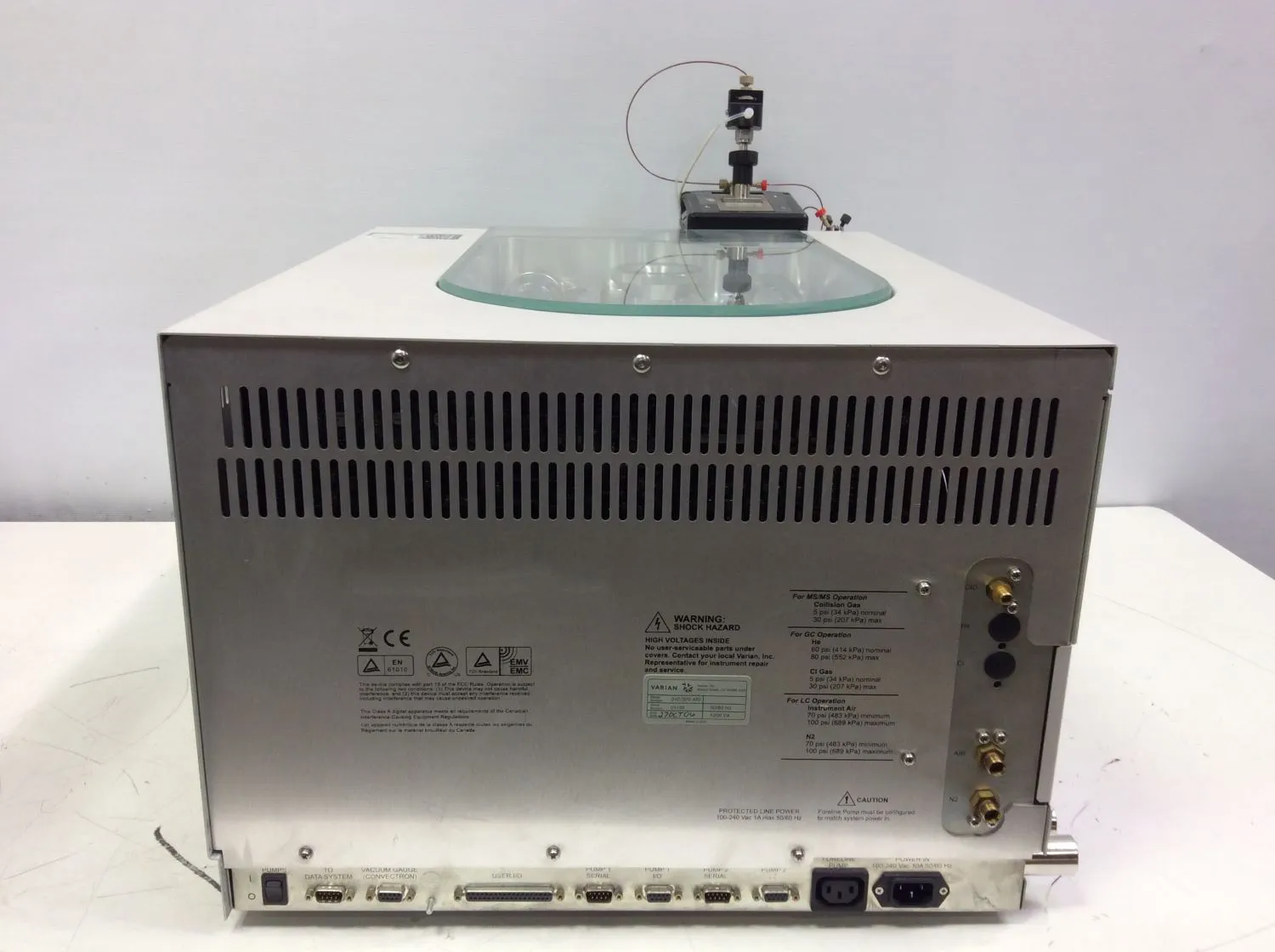 Varian 320-MS TQ Mass Spectrometer Triple Quadrupole