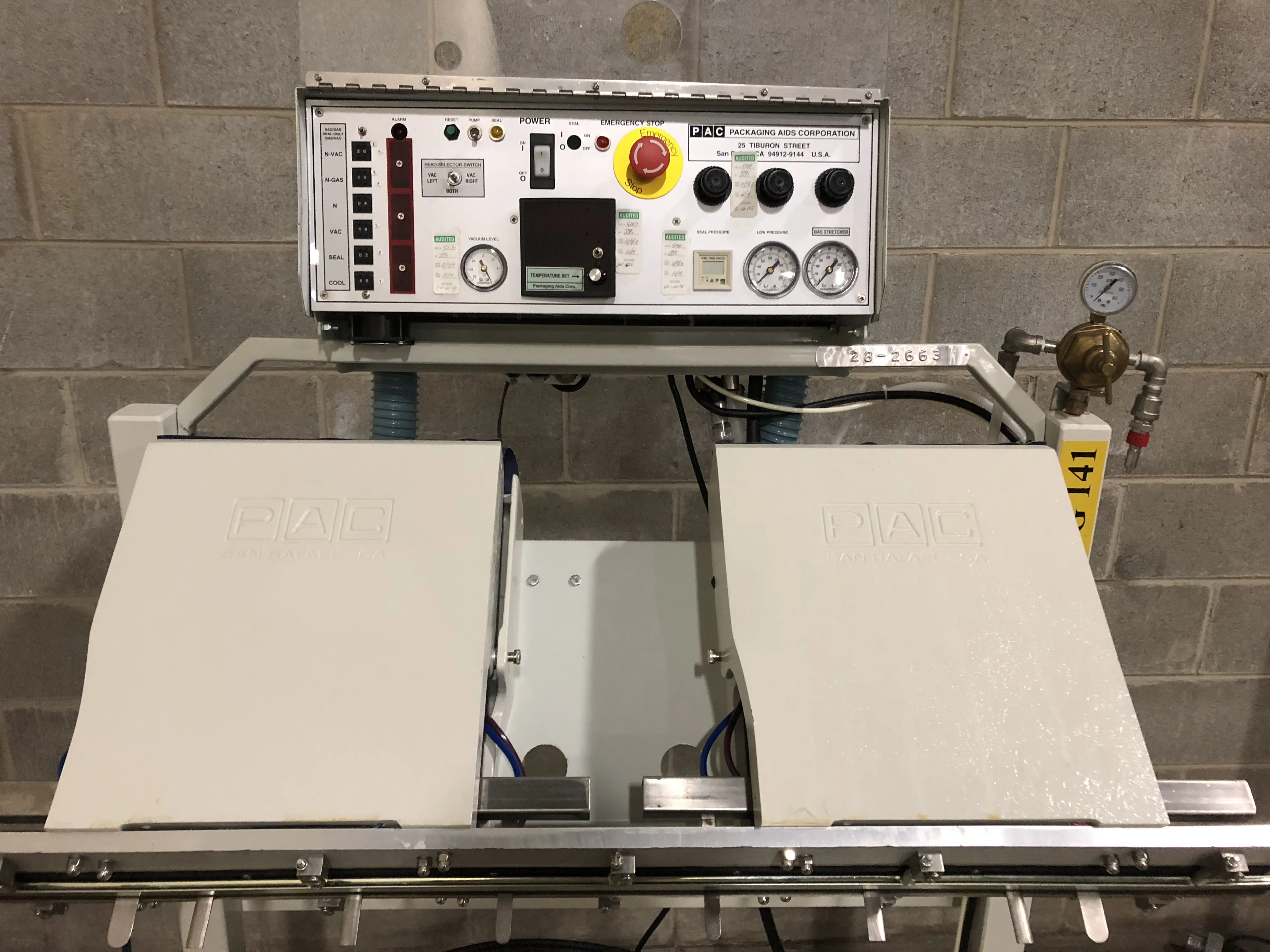 Packaging Aids Corporation Impulse Heat Sealer