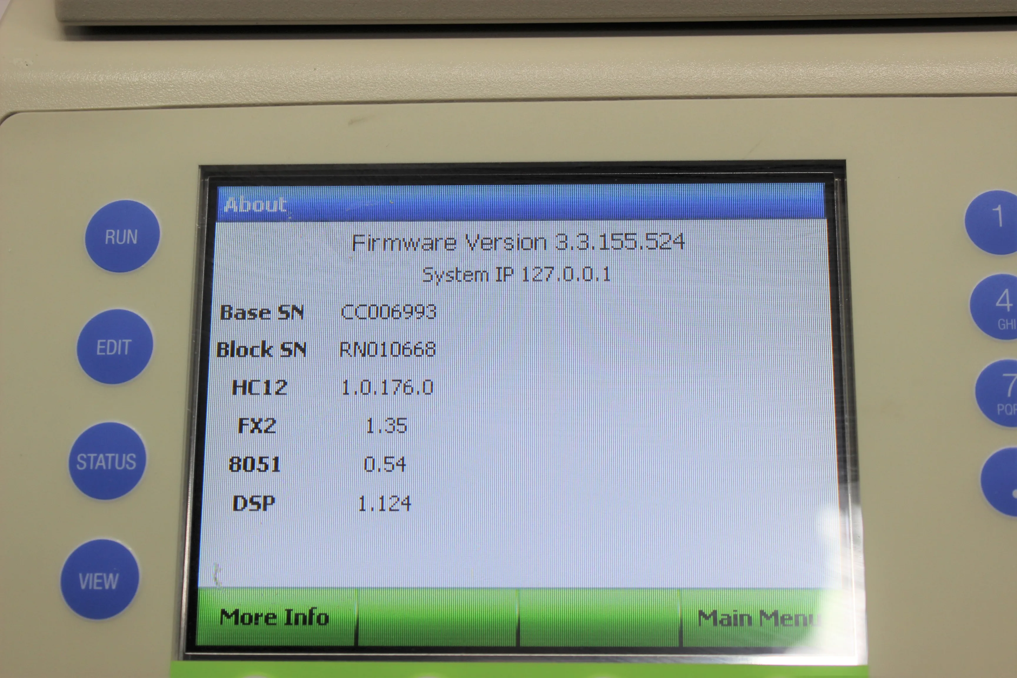 BIO-RAD C1000 Thermal Cycler CFX96 Real-Time System