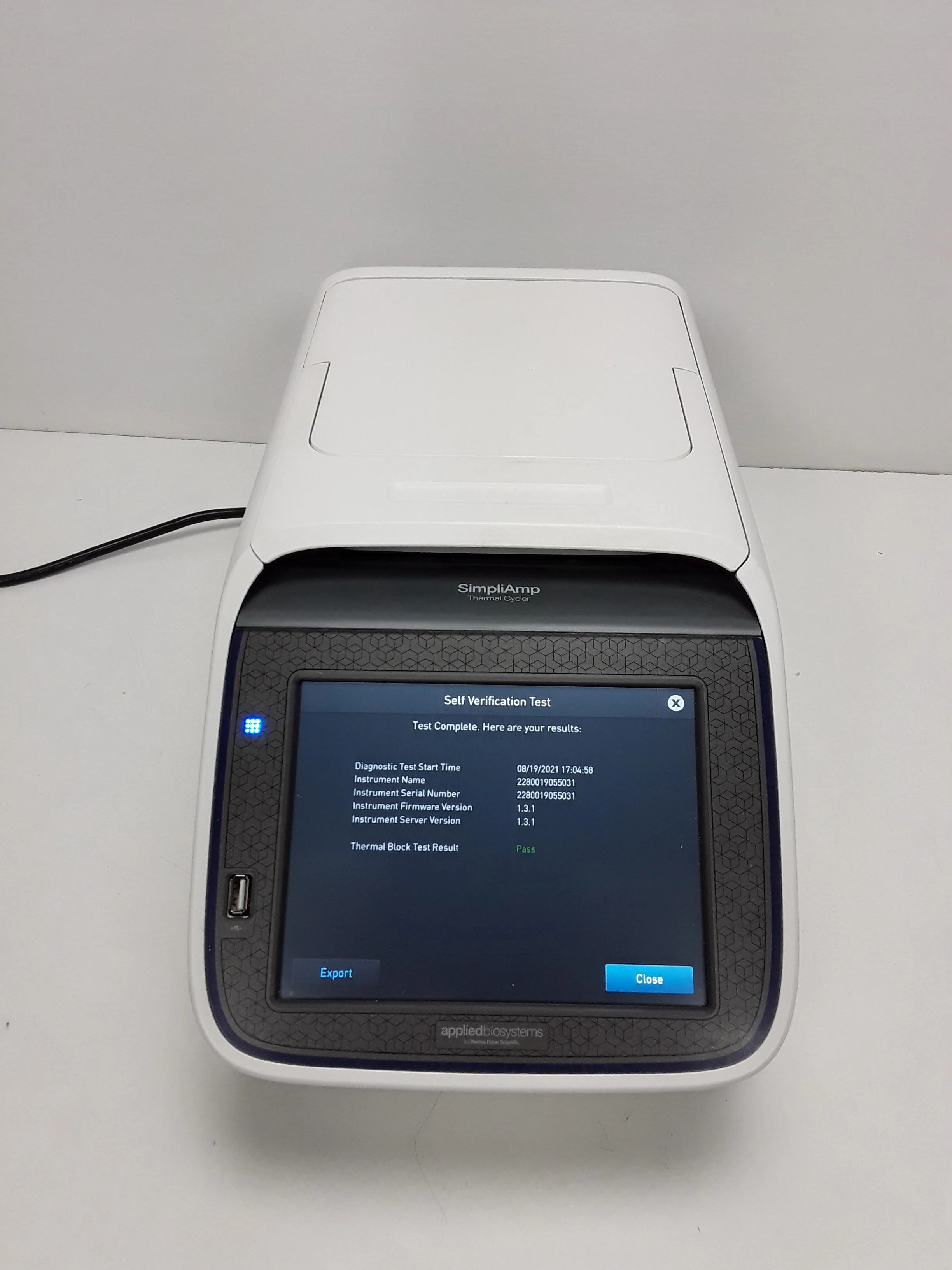 Applied Biosystems SimpliAmp Thermal Cycler A24812 PCR Molecular Biology Lab Equipment