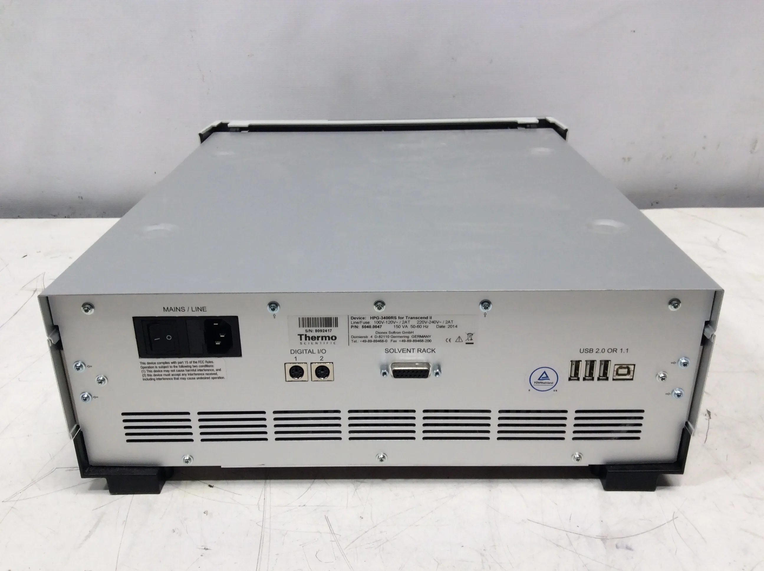 Thermo Scientific Dionex UltiMate 3000 RS Pump UHPLC Focused 5040.0047