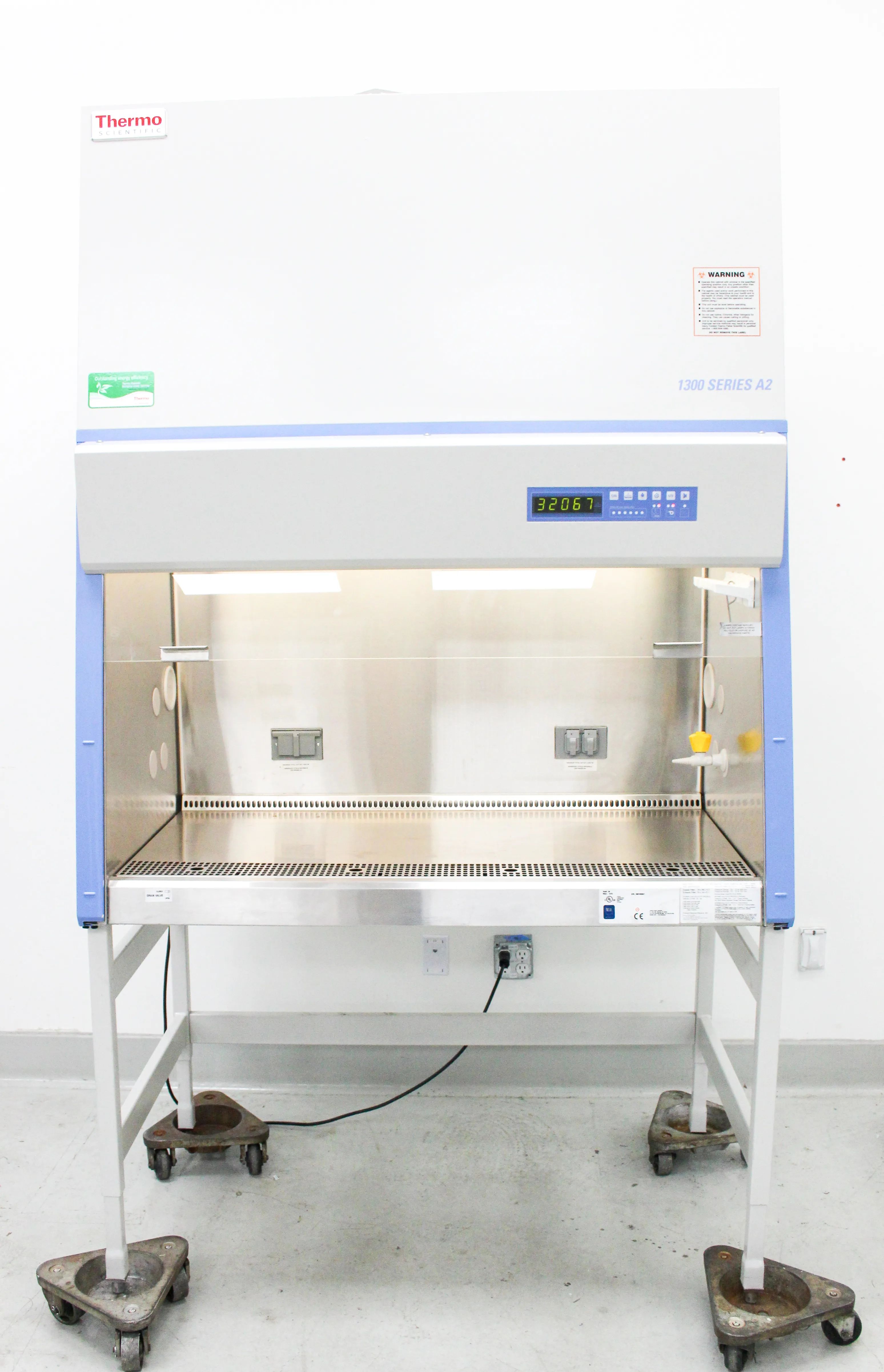 Thermo 1300 Series Class II, Type A2 Bio Safety Cabinet 1375 with Stand