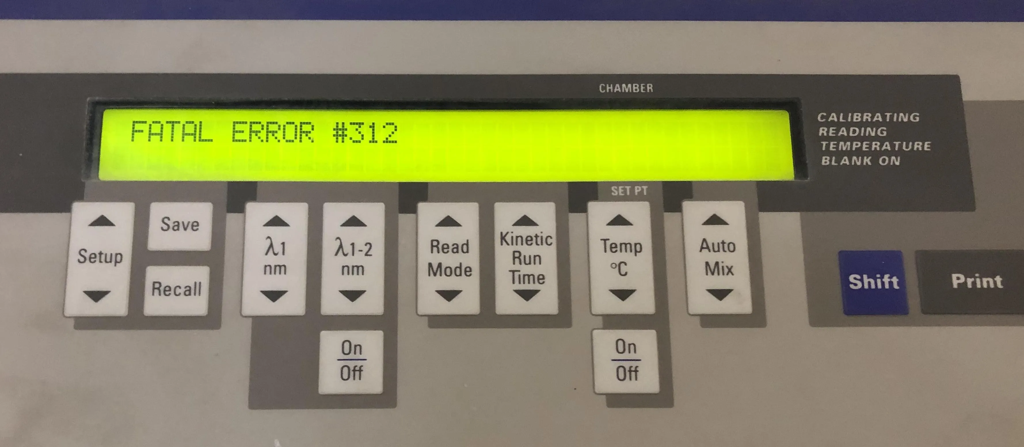 Molecular Devices Spectramax 190 Microplate Reader