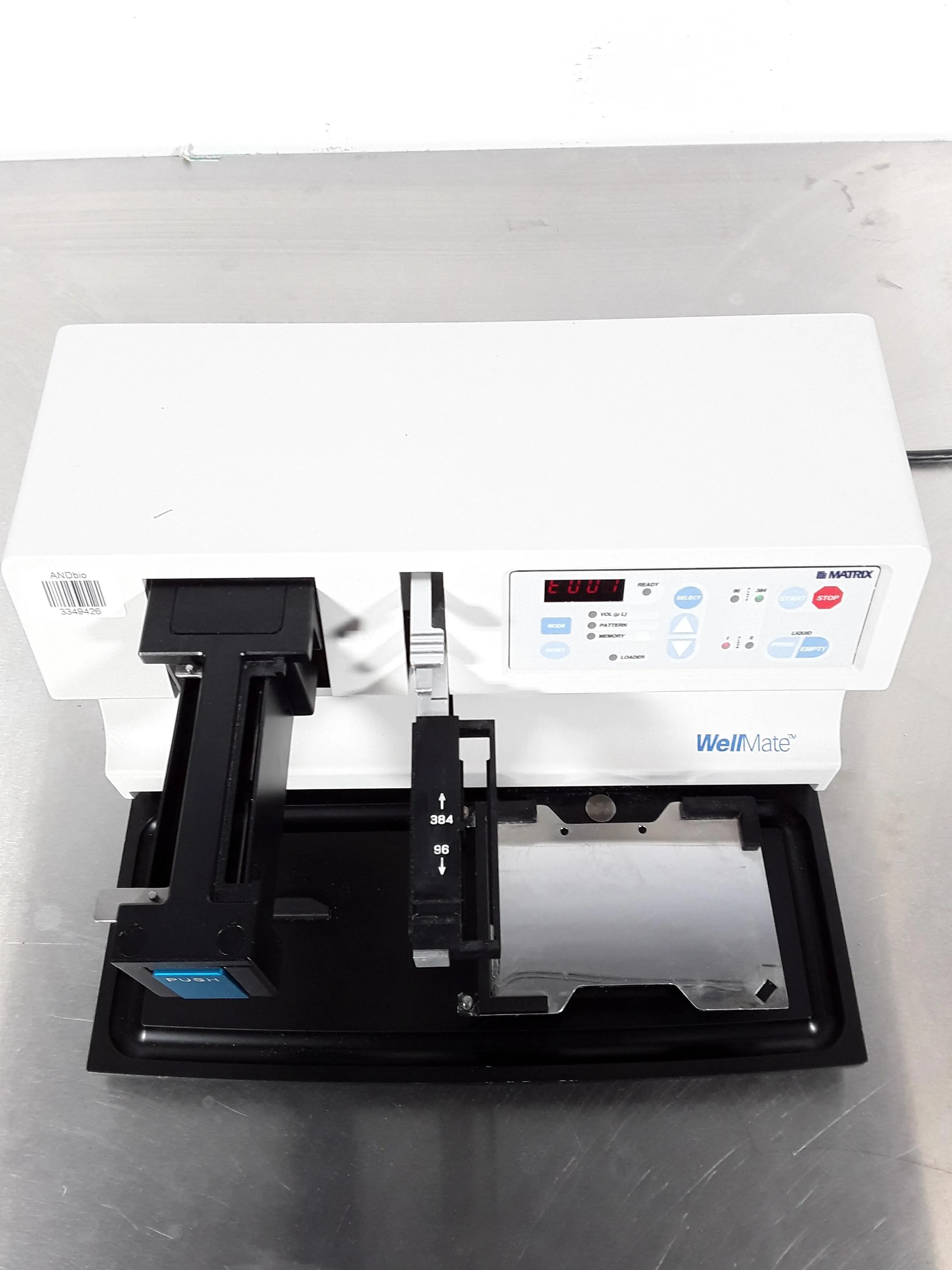 Matrix Well Mate 8-Channel Fluid Dispenser for 96- and 384-Well Microplates