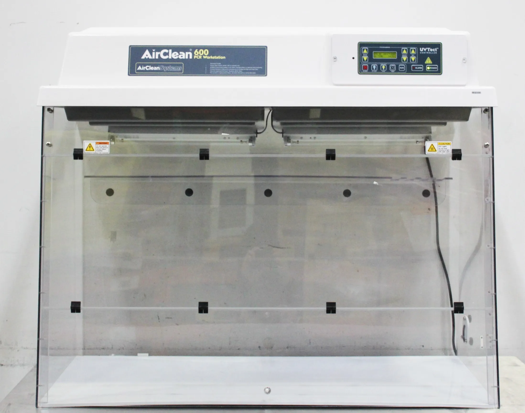 Used Air Clean Systems AC648TLFUVC PCR Enclosure Class 1 Hood