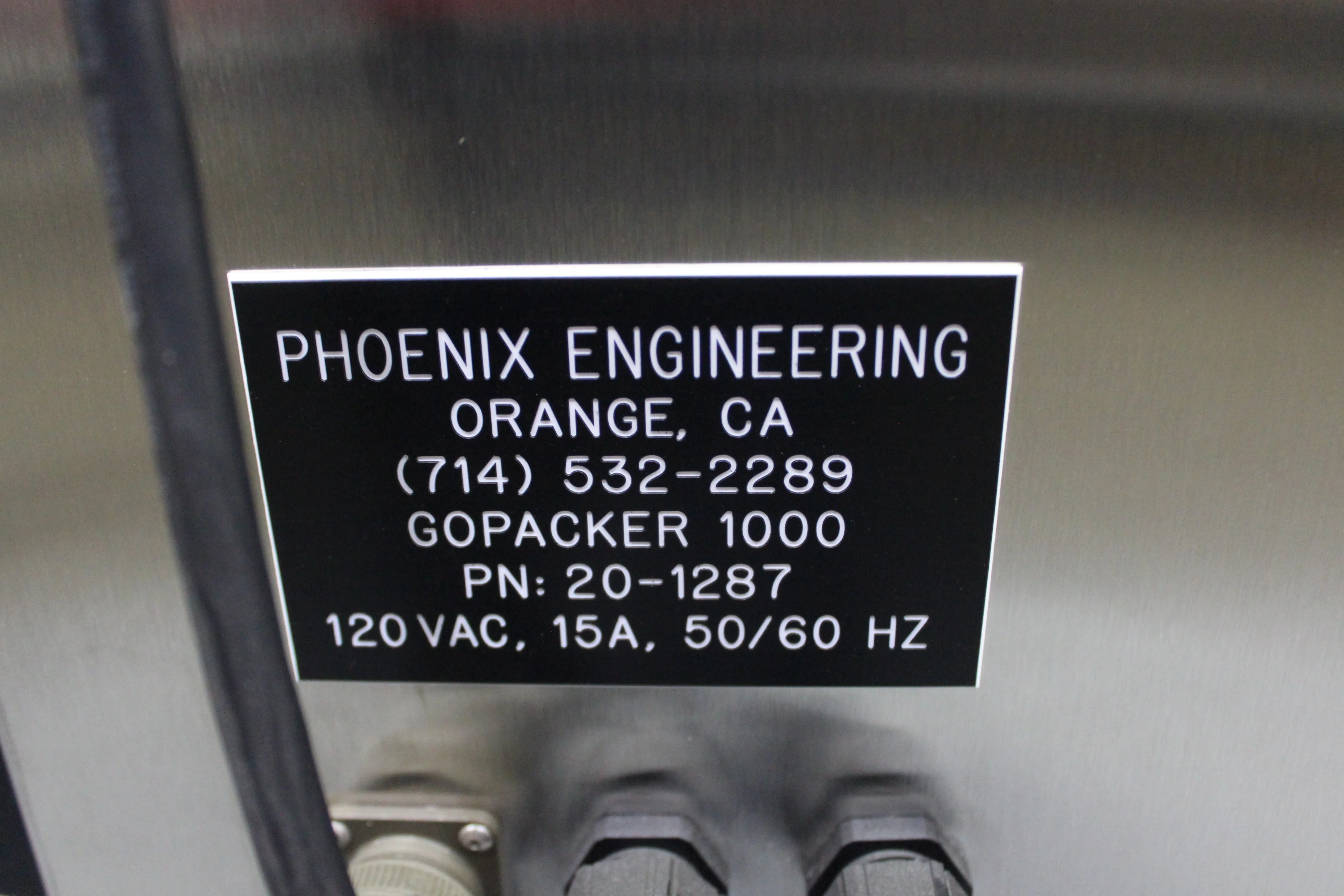 Used Phoenix Engineering GoPacker 1000 Packager / Bag Sealer