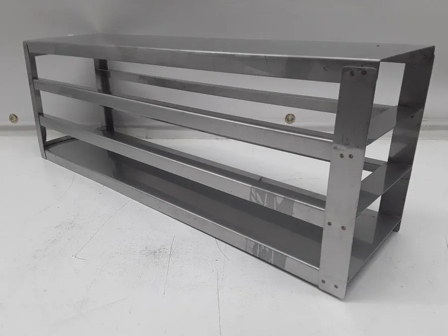 Stainless Steel Laboratory Freezer Rack Lab ~22 x ~7 x 5.5