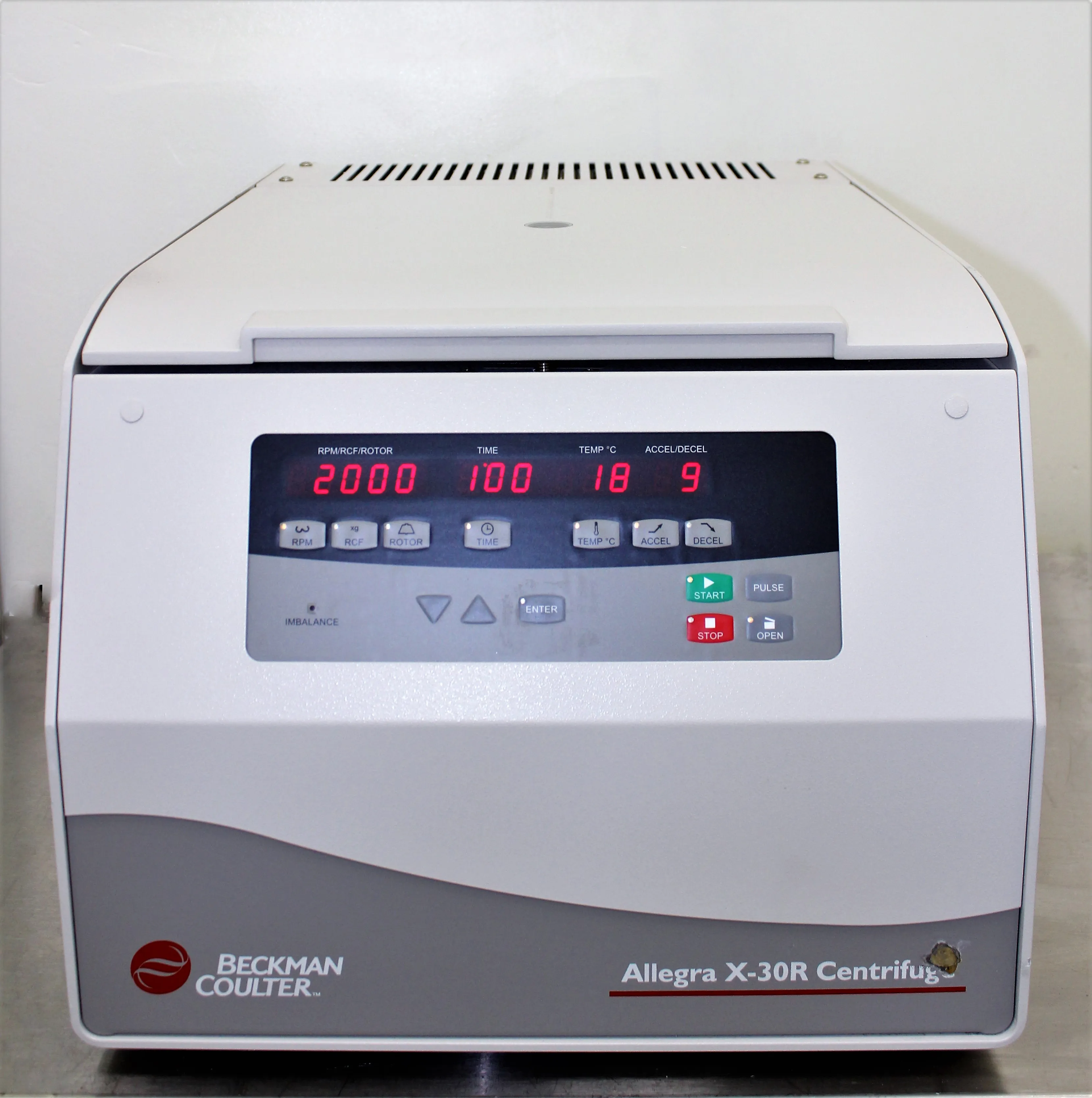 Beckman Coulter Allegra X-30R B06320 Centrifuge