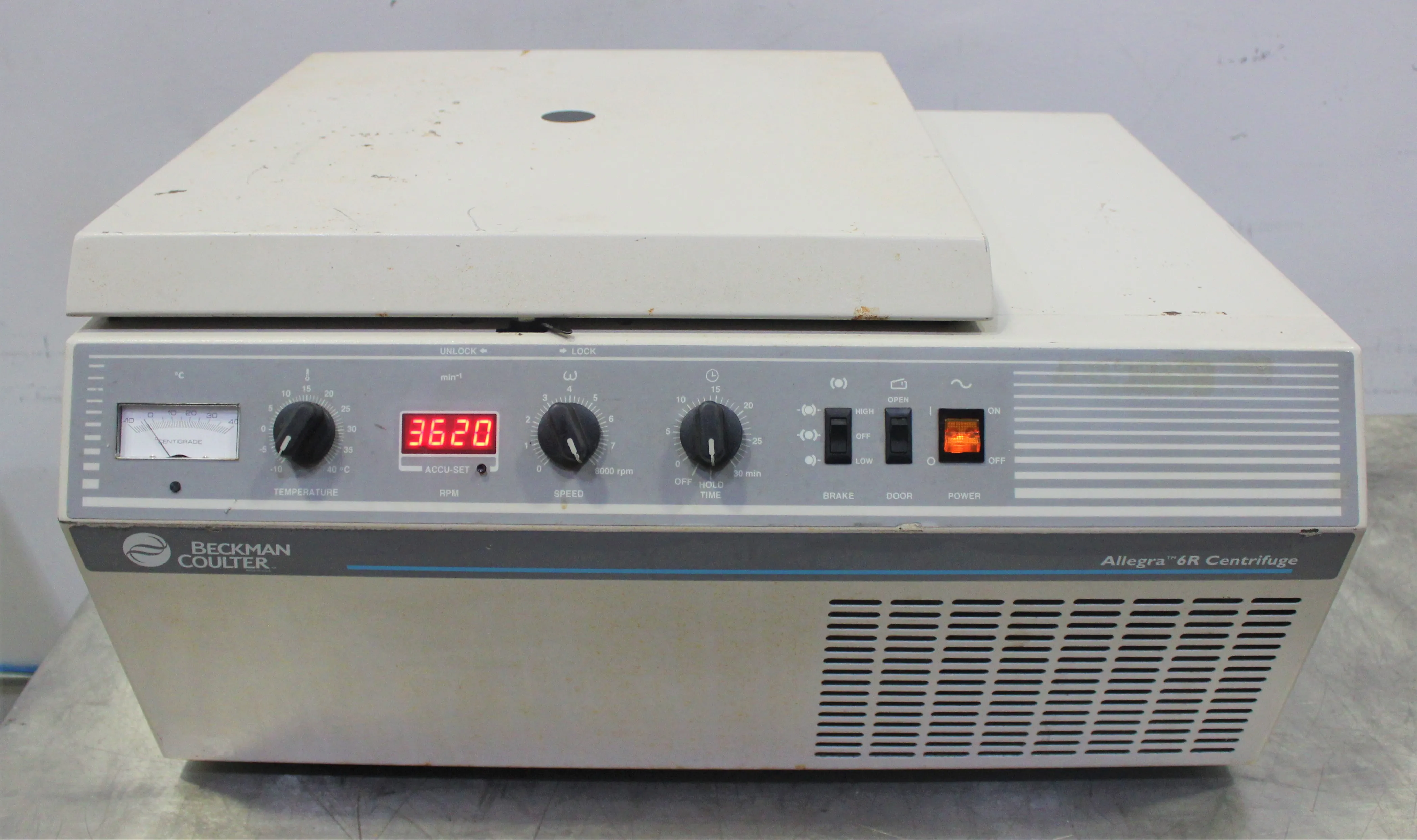 Beckman Coulter Allegra-6R Refrigerated Benchtop Centrifuge