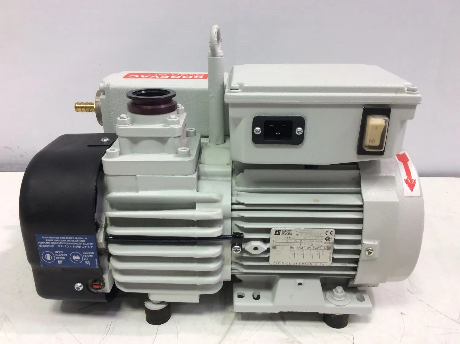 Sogevac SV40 BI Vacuum Pump