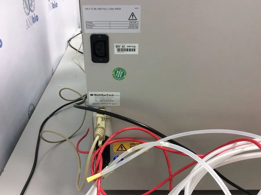 MultiSynTech Syro II Peptide Synthesizer W/ Computer and Software