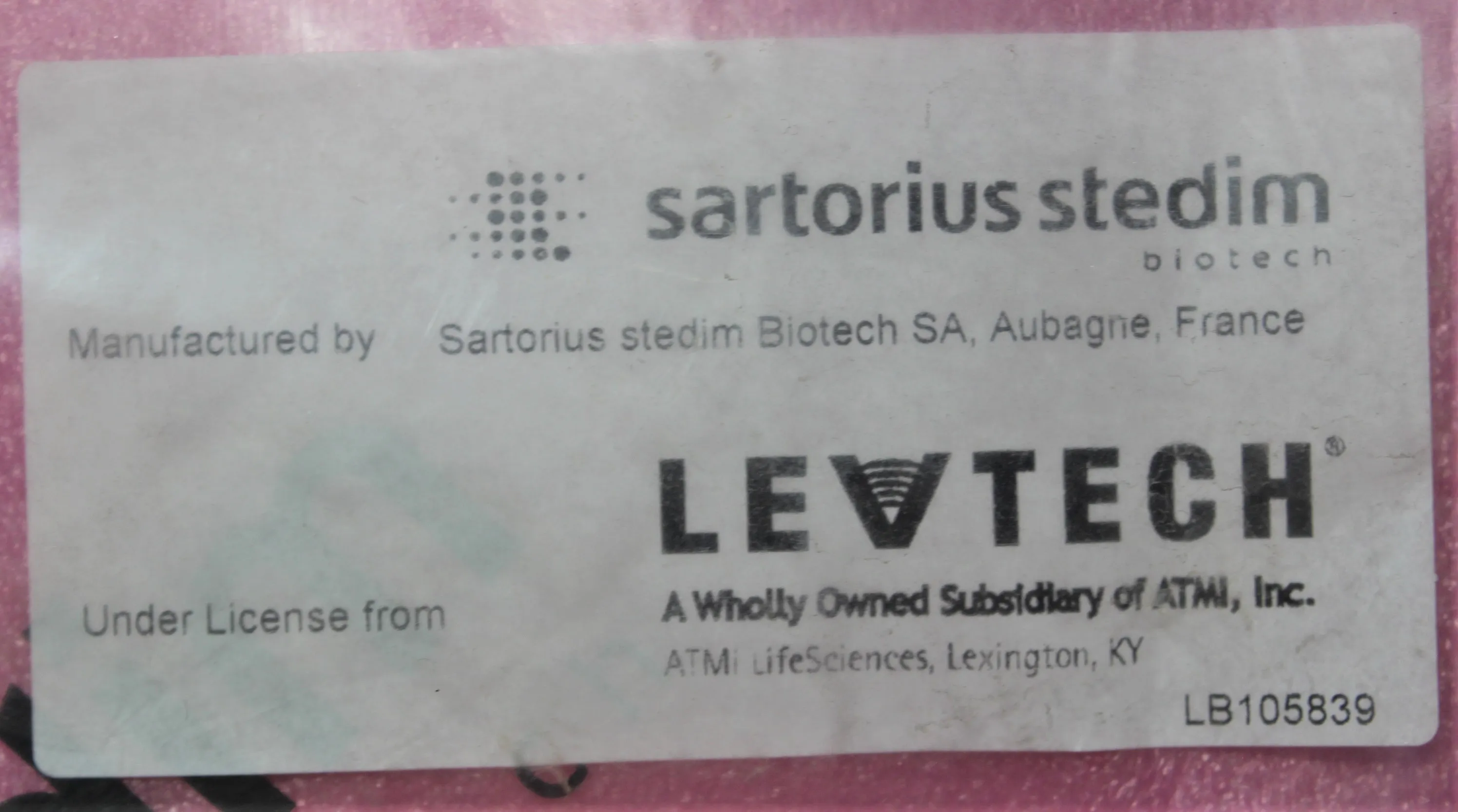 Sartorius STD Flexel Magnetic Mixer 650L Sensor - New other (see details)