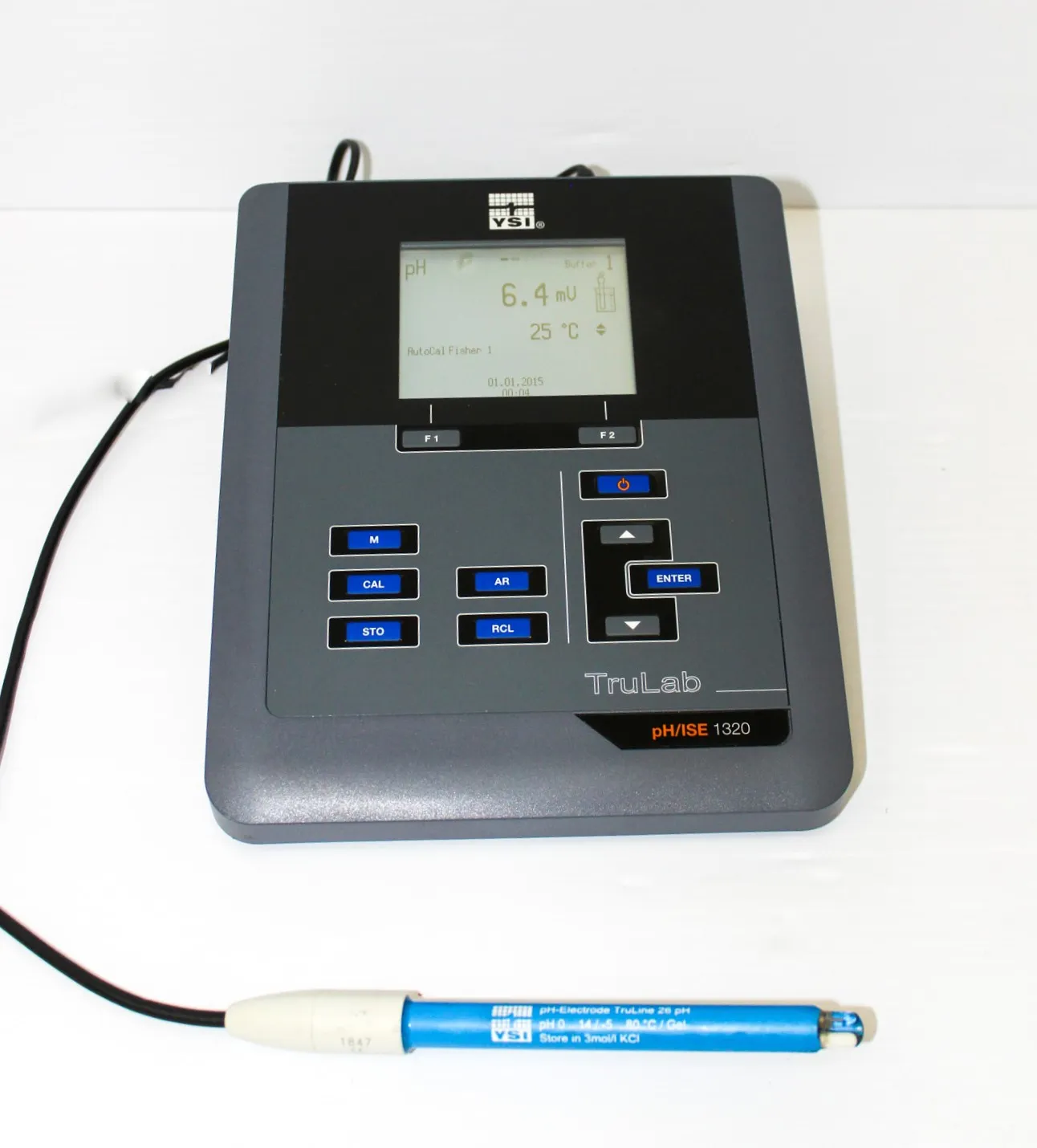 YSI TruLab 1320 pH/ISE/ mV/temperature Benchtop Meter with GLP